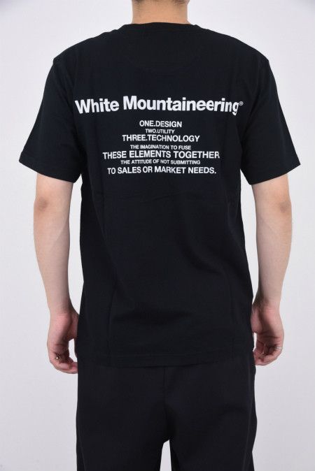 White Mountaineering BNWT AW20 WHITE MOUNTAINEERING PRINTED "WM" TSHIRT 2 Size US M / EU 48-50 / 2 - 13 Thumbnail