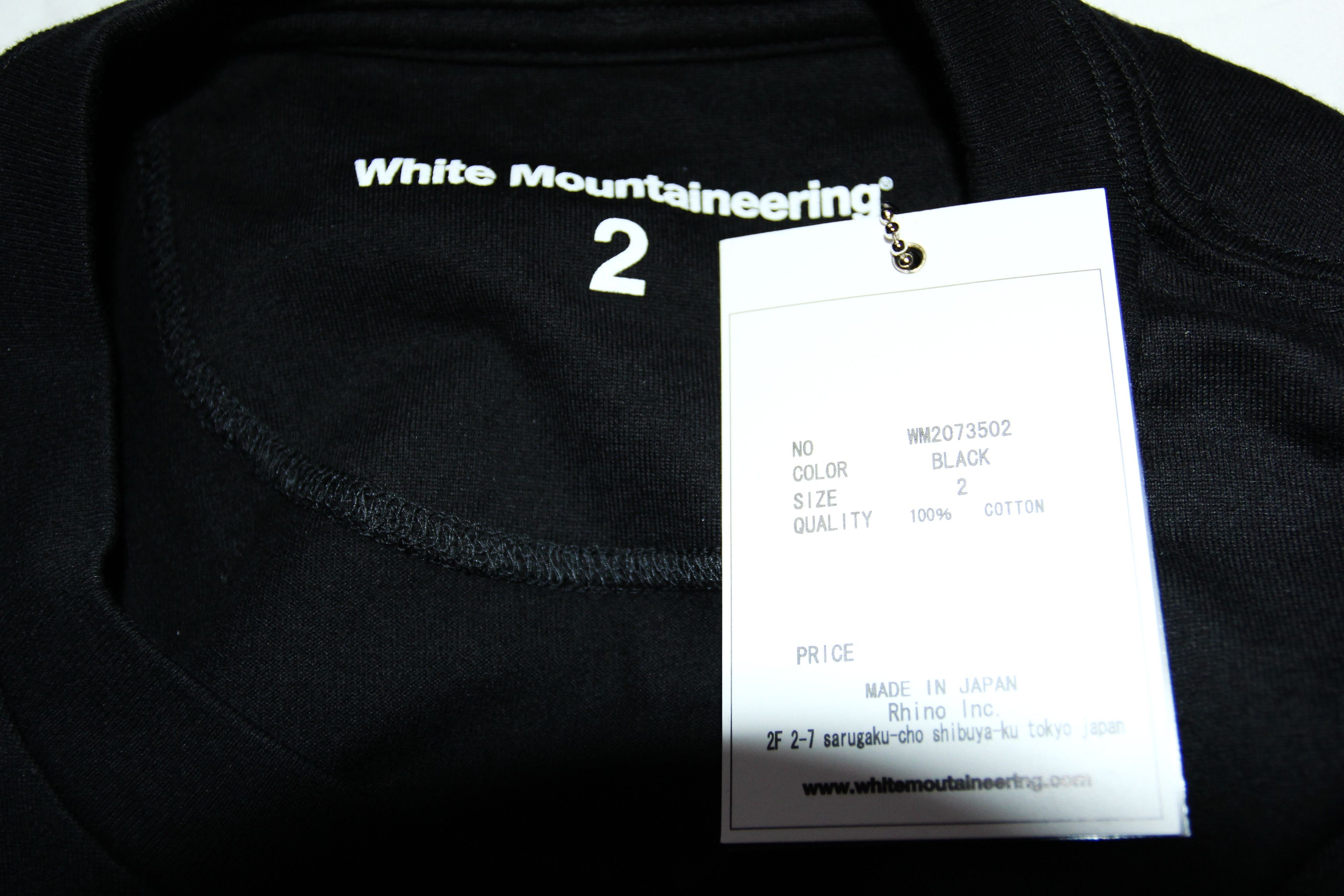 White Mountaineering BNWT AW20 WHITE MOUNTAINEERING PRINTED "WM" TSHIRT 2 Size US M / EU 48-50 / 2 - 10 Thumbnail