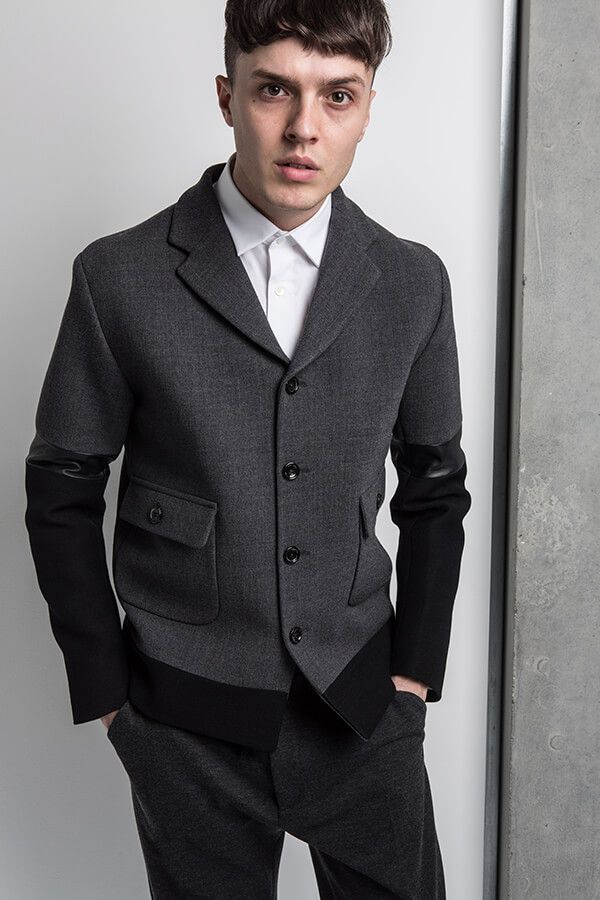 BNWT AW16 CSB LONDON WOOL JACKET L