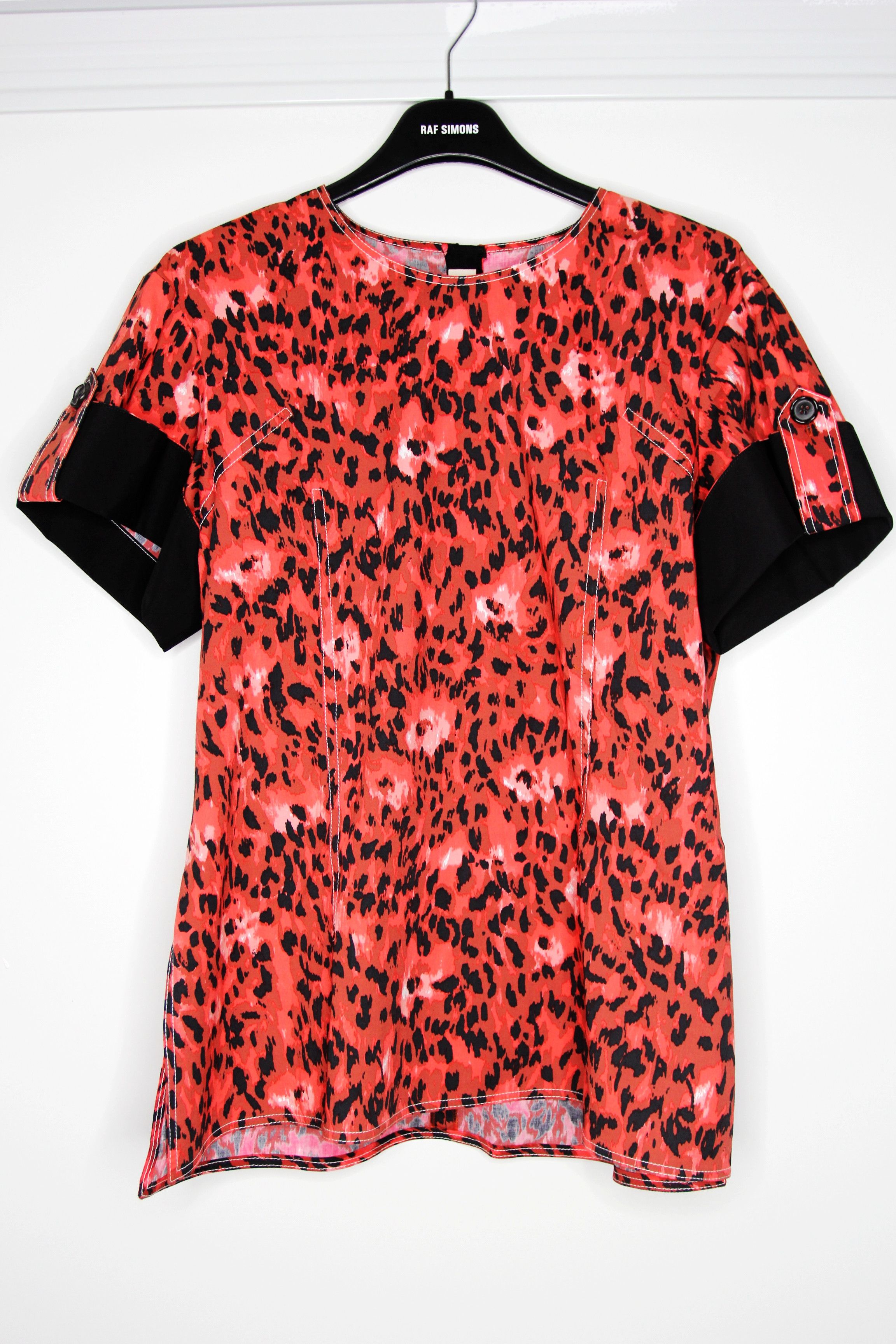 Marni BNWT SS20 MARNI INDIAN ORANGE WILD POPLIN BLOUSE 46 Size US S / EU 44-46 / 1 - 1 Thumbnail