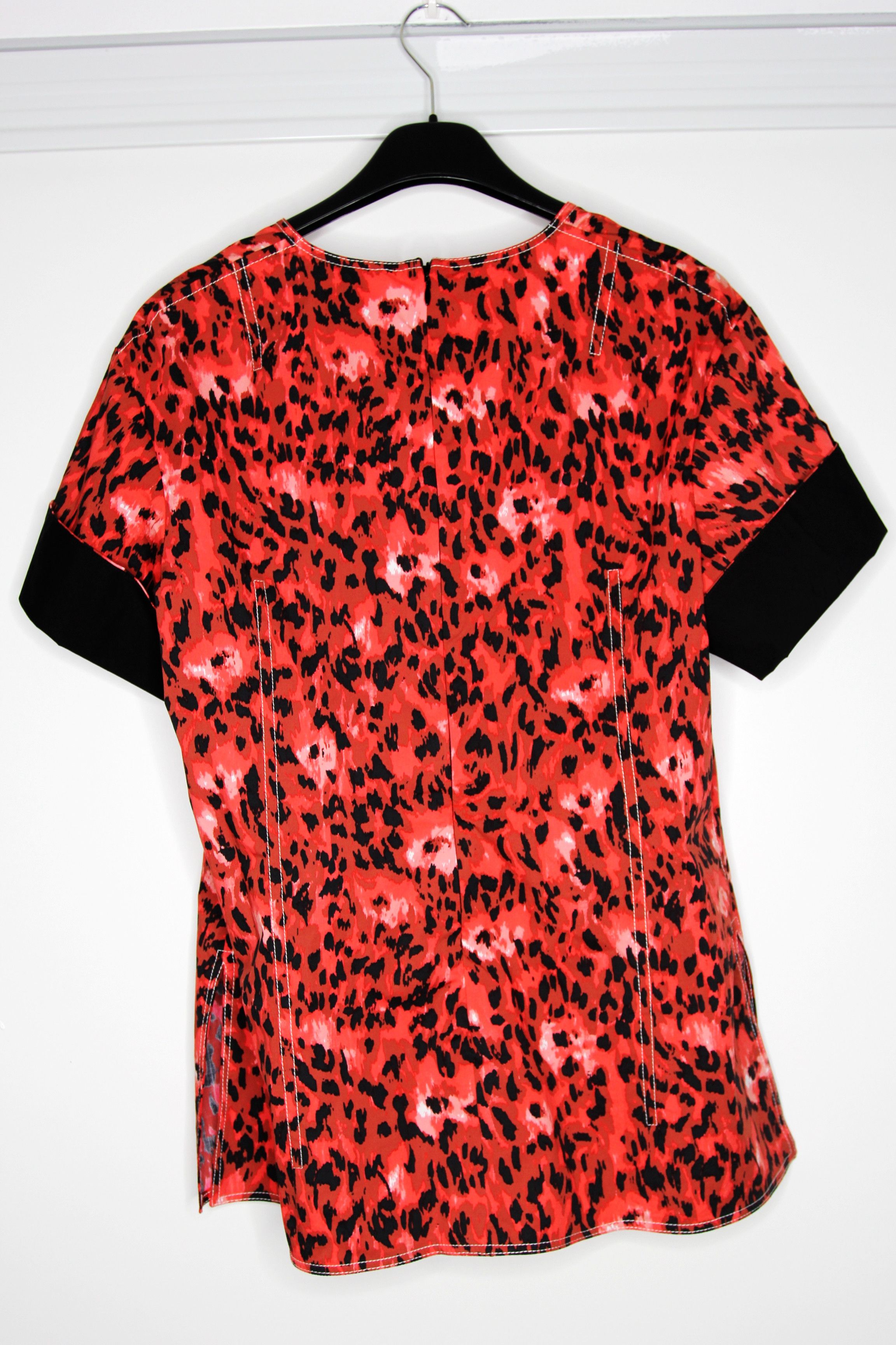 Marni BNWT SS20 MARNI INDIAN ORANGE WILD POPLIN BLOUSE 46 Size US S / EU 44-46 / 1 - 2 Thumbnail