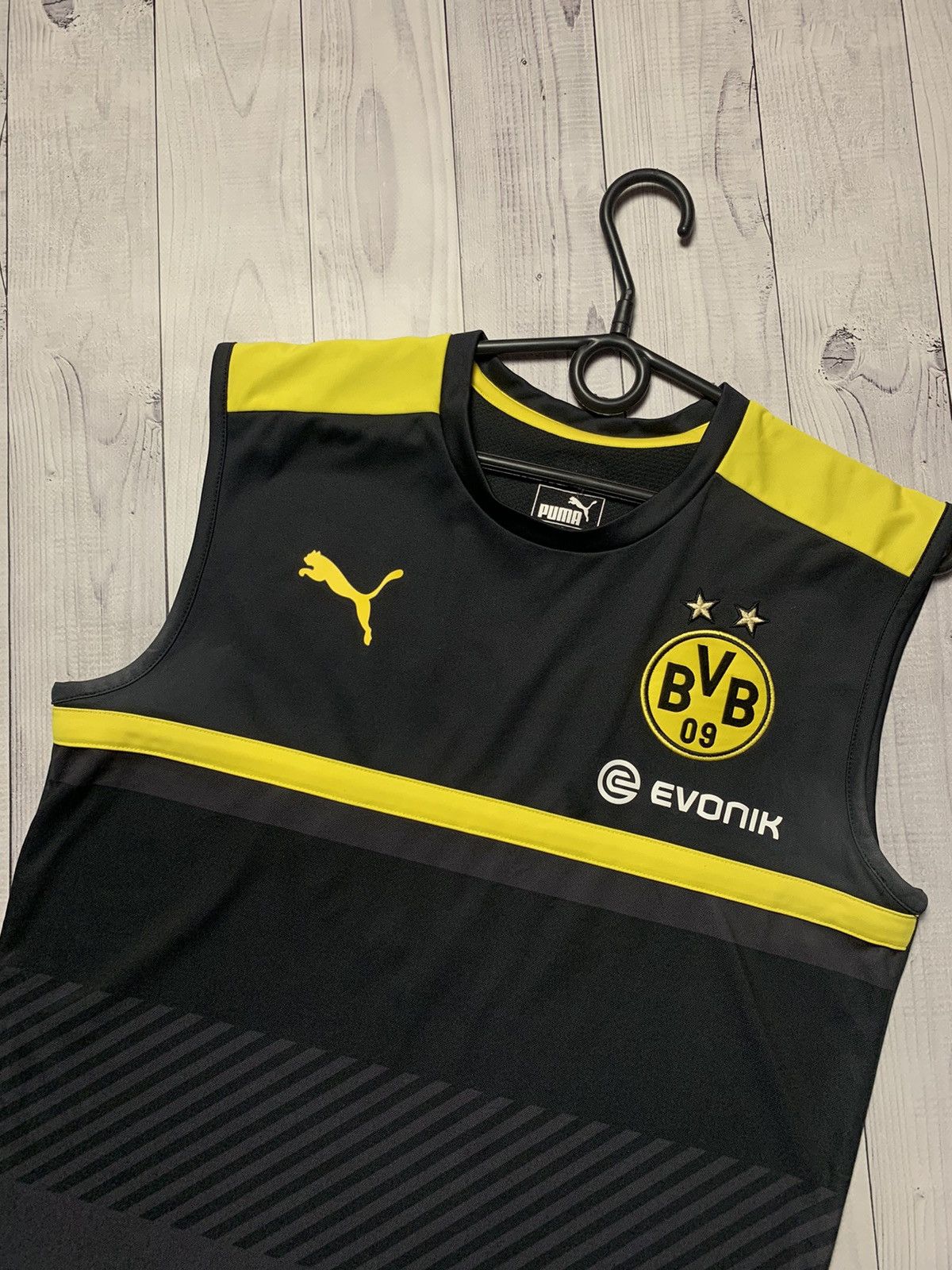 Puma × Vintage Borussia Dortmund soccer tee puma big logo size S Size US S / EU 44-46 / 1 - 2 Thumbnail