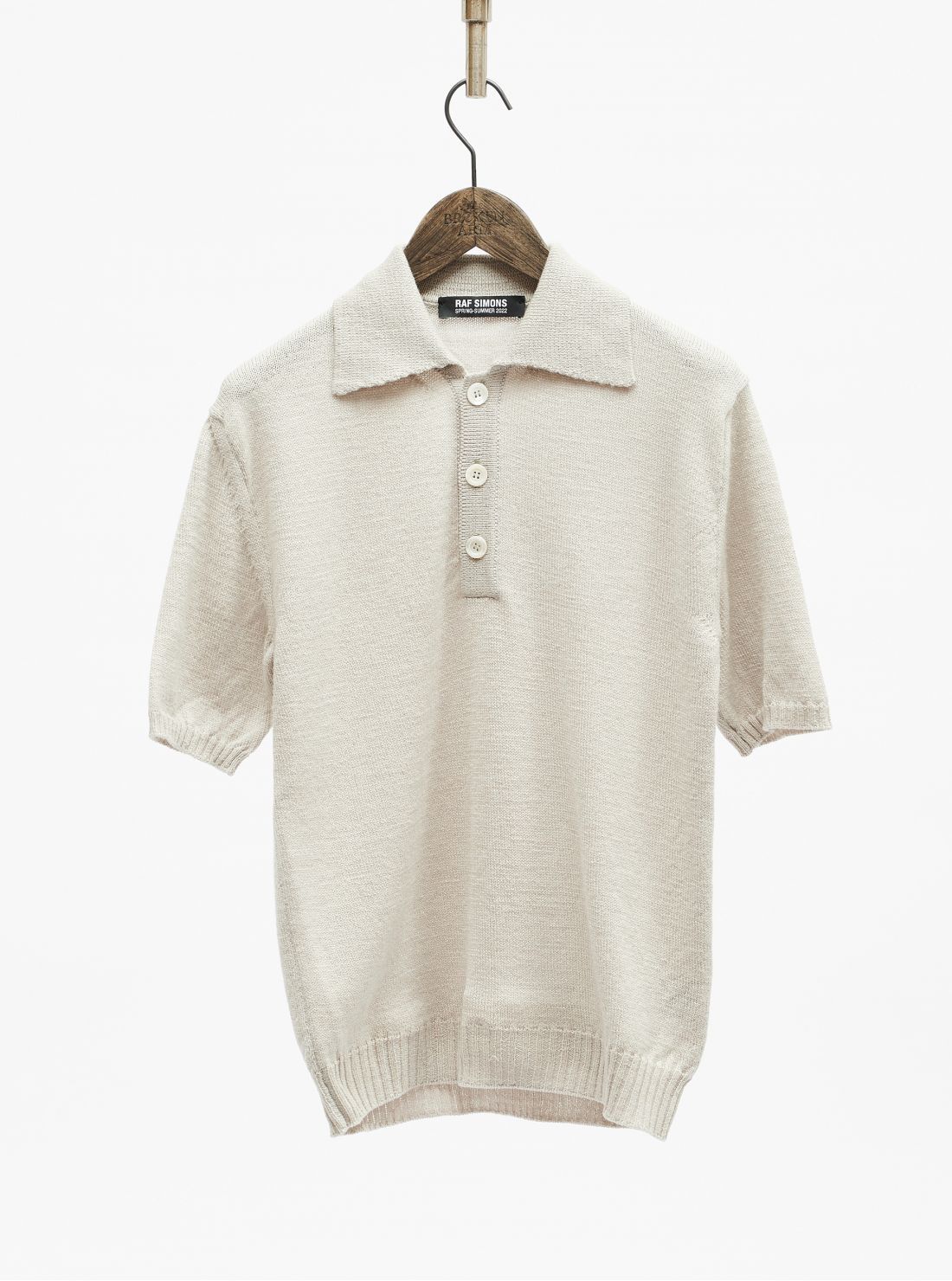 Raf Simons BNWT SS22 RAF SIMONS WOOL POLO SHIRT M Size US M / EU 48-50 / 2 - 11 Thumbnail