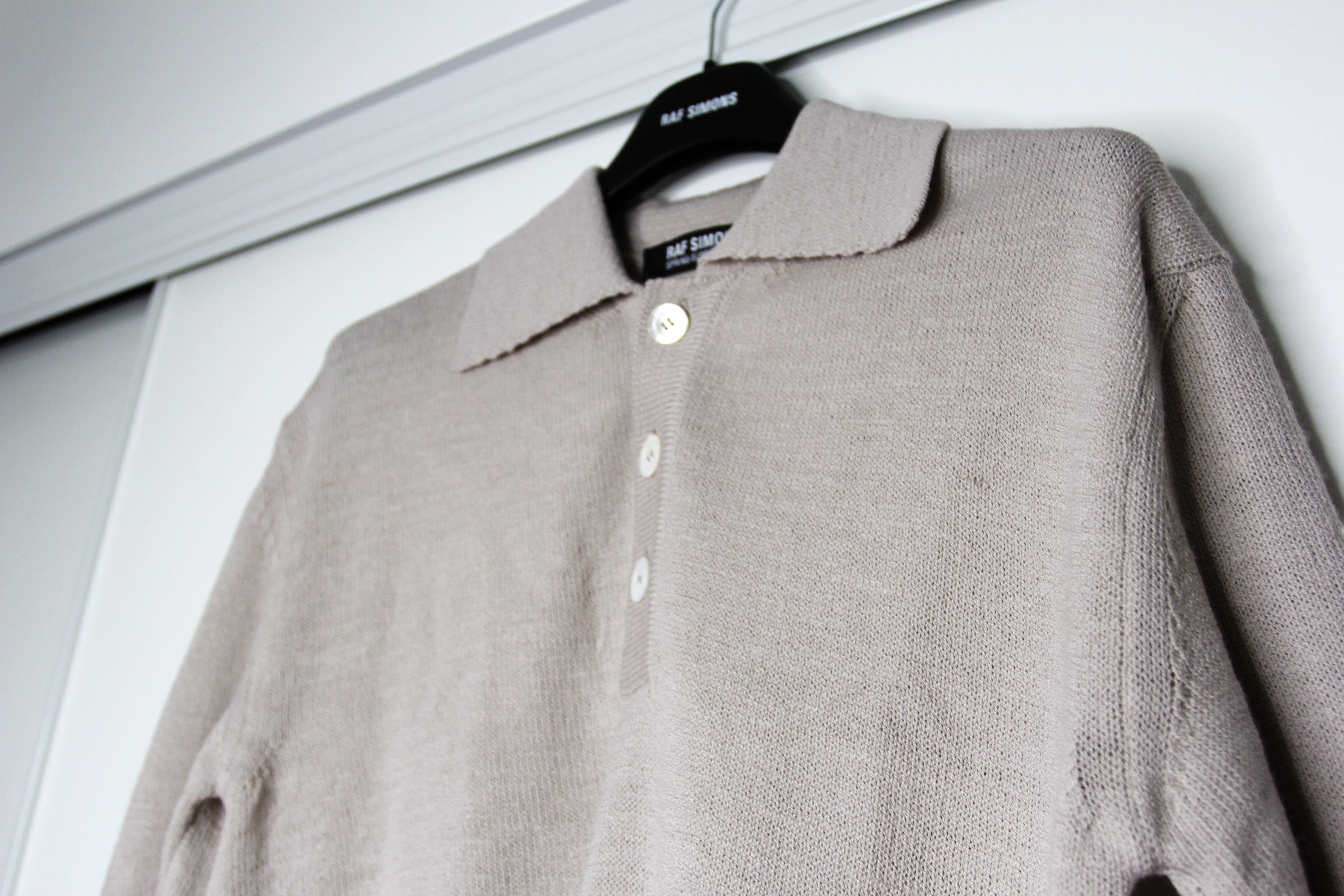 Raf Simons BNWT SS22 RAF SIMONS WOOL POLO SHIRT M Size US M / EU 48-50 / 2 - 4 Thumbnail