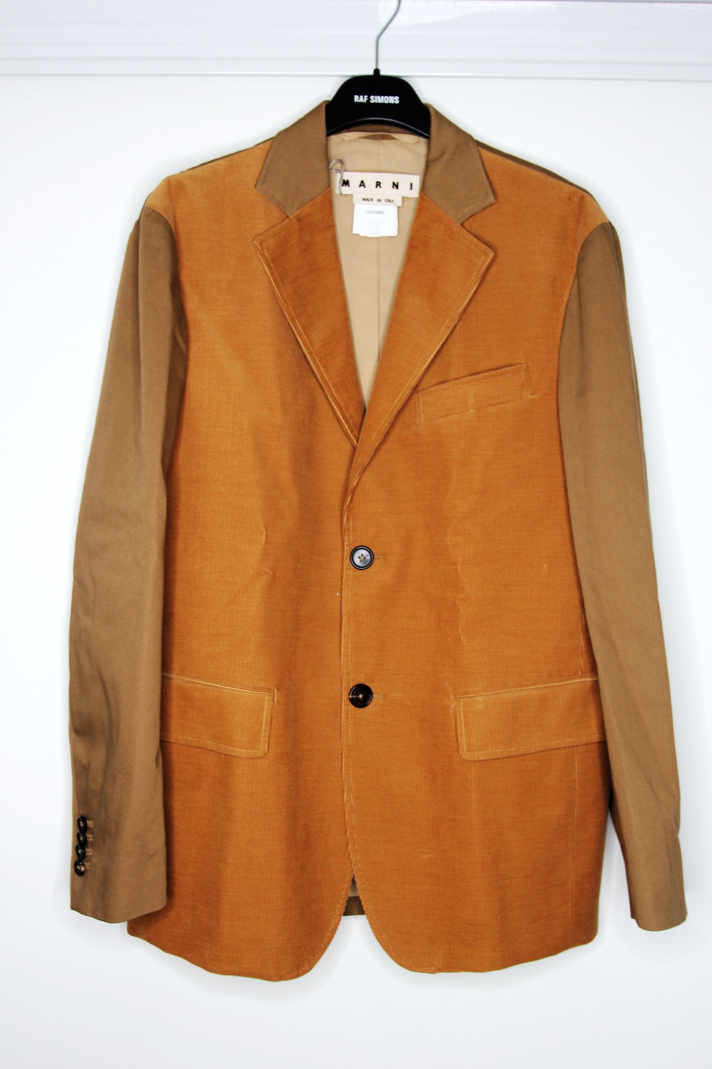 Marni BNWT SS22 MARNI GABARDINE COLORBLOCK JACKET 46 Size US S / EU 44-46 / 1 - 2 Thumbnail