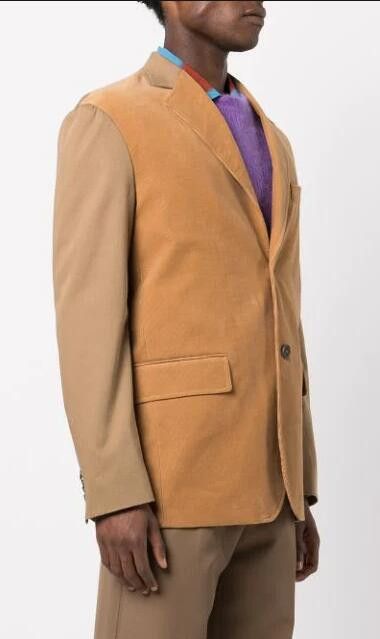 Marni BNWT SS22 MARNI GABARDINE COLORBLOCK JACKET 46 Size US S / EU 44-46 / 1 - 18 Thumbnail