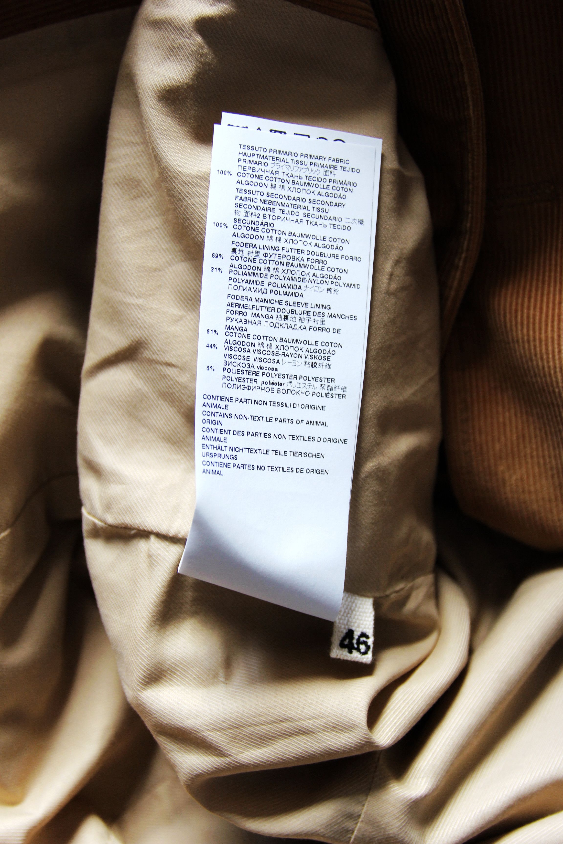 Marni BNWT SS22 MARNI GABARDINE COLORBLOCK JACKET 46 Size US S / EU 44-46 / 1 - 11 Thumbnail