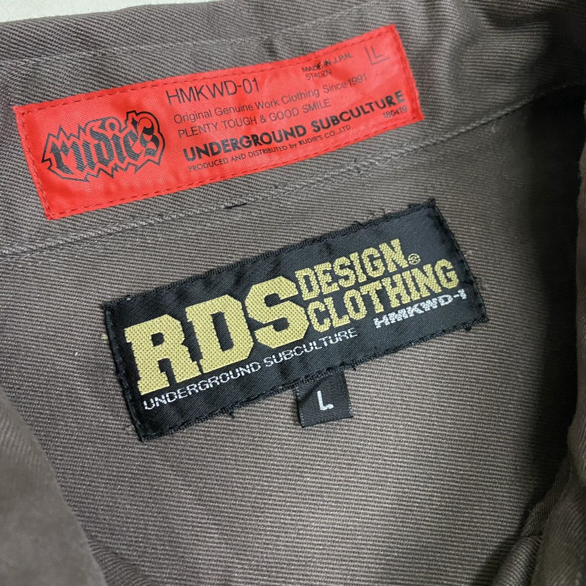 Other Rudies Undergroun workshirt Size US L / EU 52-54 / 3 - 5 Thumbnail