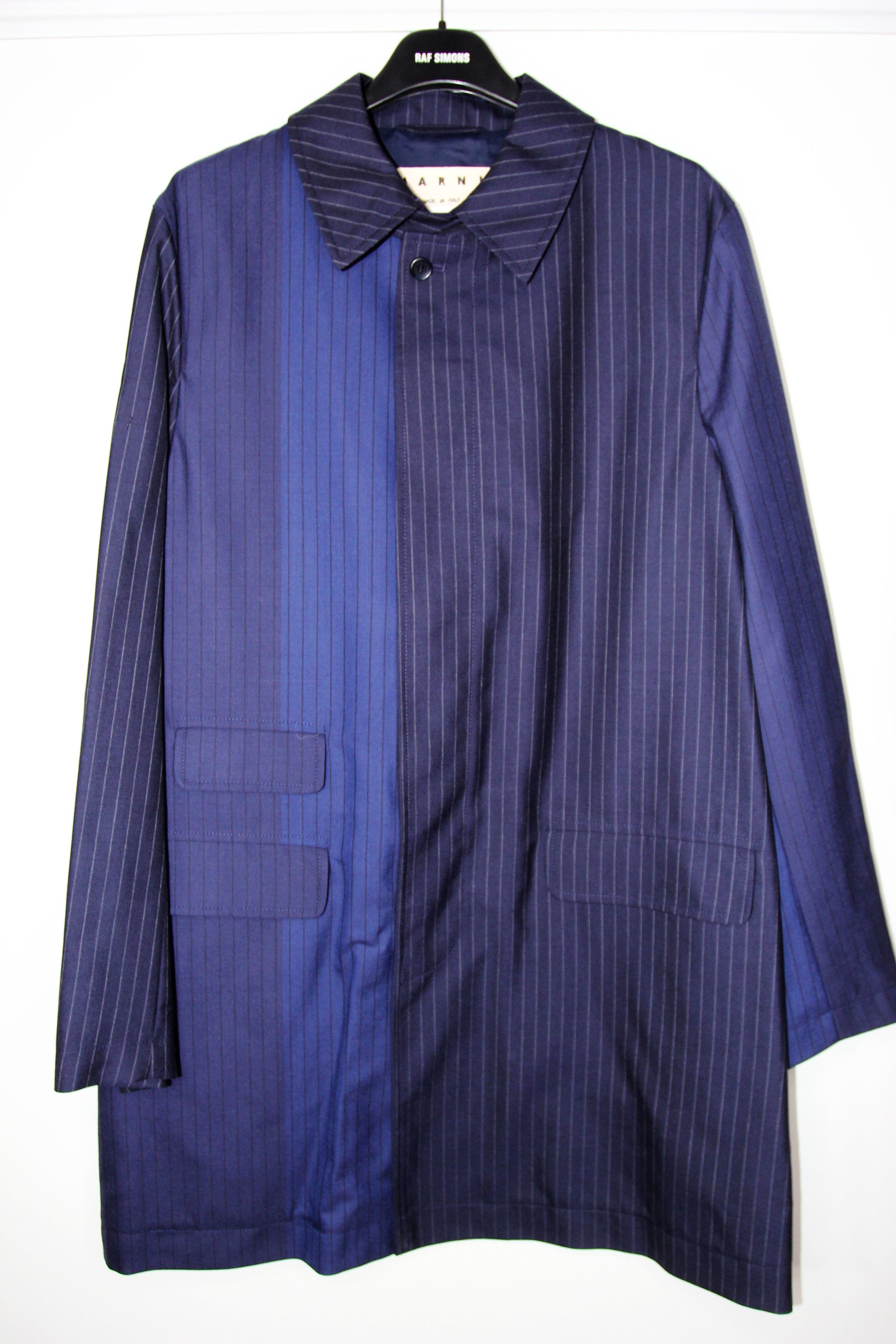 Marni BNWT SS18 MARNI TENNIS STRIPE DUSTER COAT 50 Size US M / EU 48-50 / 2 - 2 Thumbnail