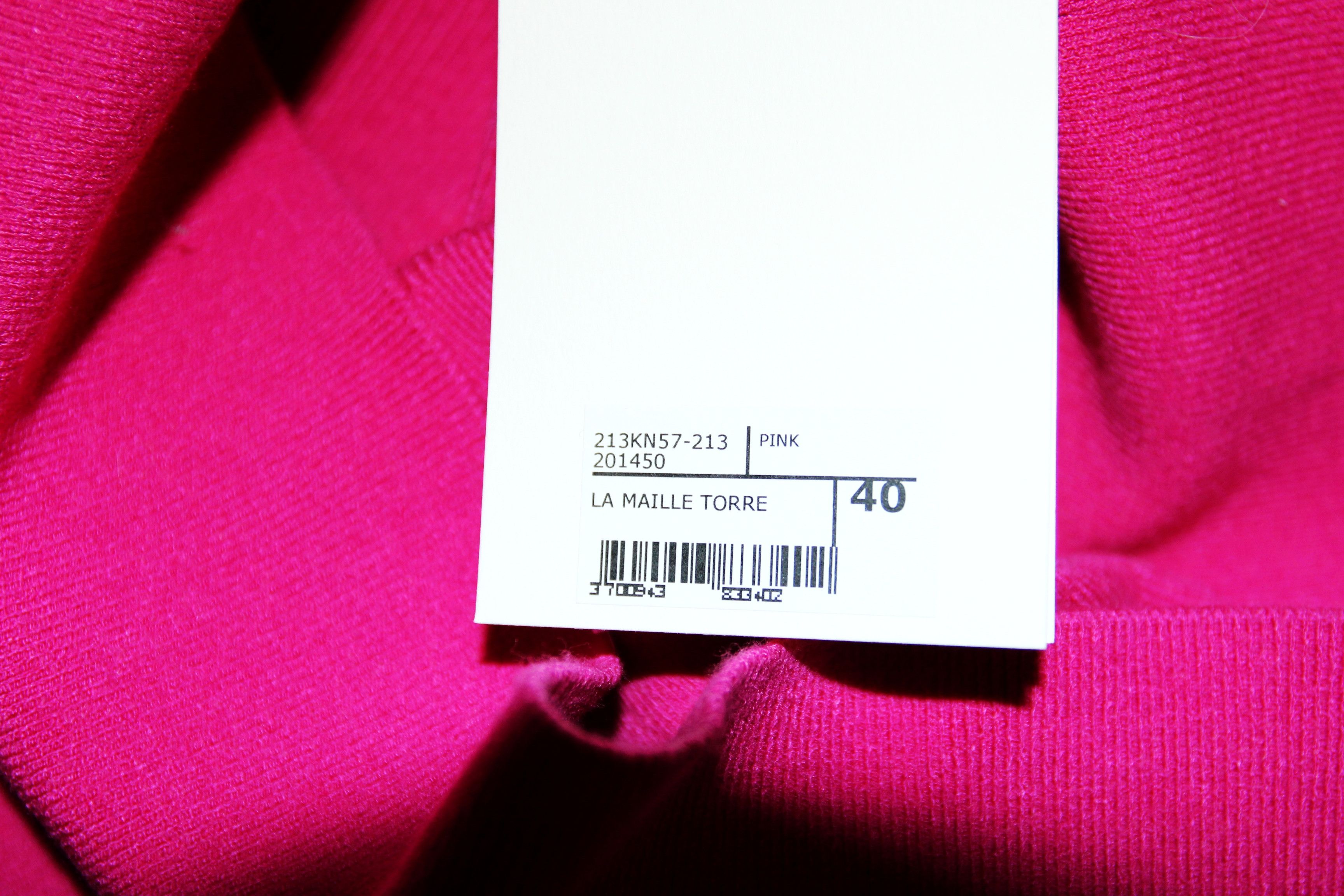 Jacquemus BNWT AW21 JACQUEMUS LA MAILLE TORRE RIBBED TOP PINK 40 Size M / US 6-8 / IT 42-44 - 9 Thumbnail