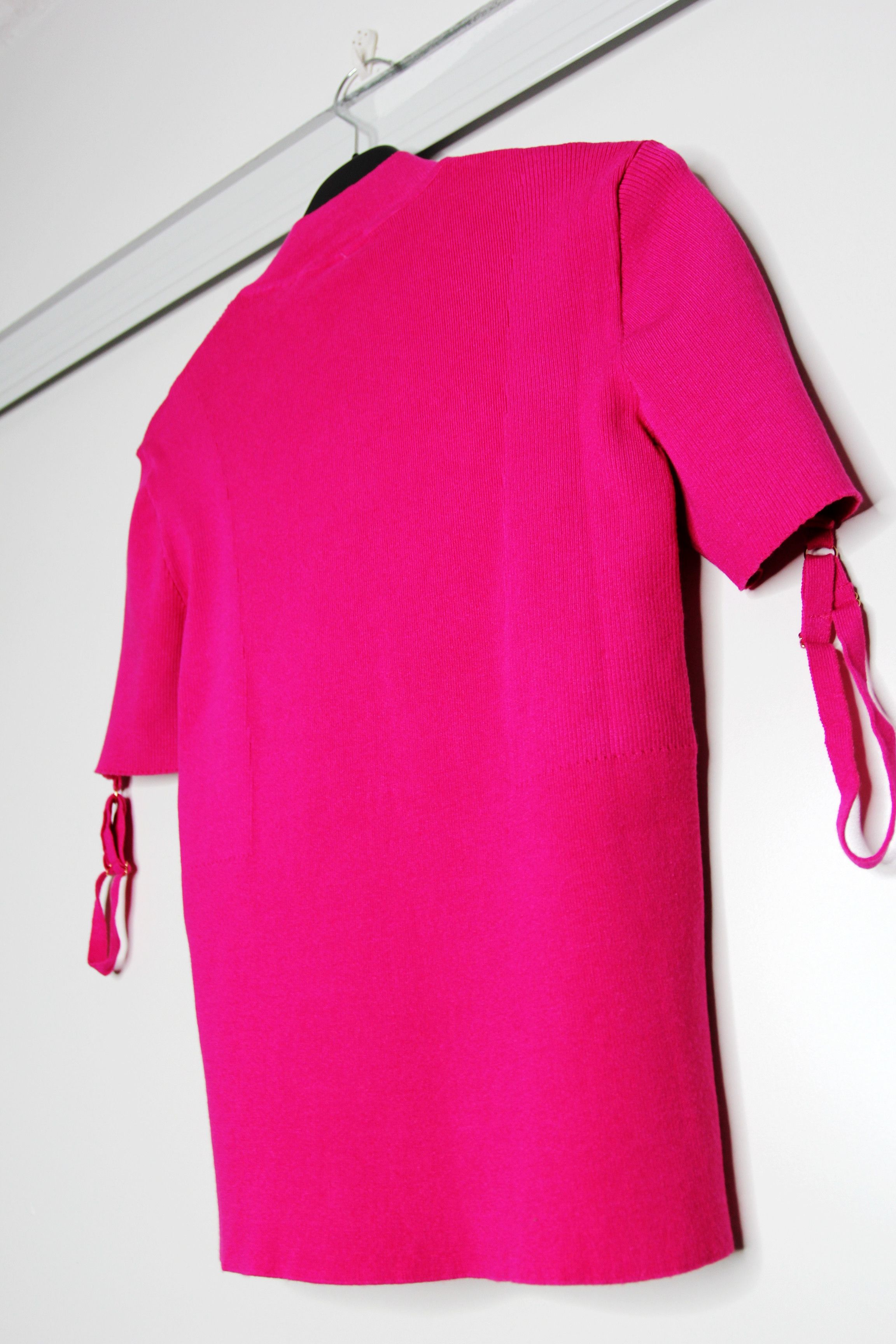 Jacquemus BNWT AW21 JACQUEMUS LA MAILLE TORRE RIBBED TOP PINK 40 Size M / US 6-8 / IT 42-44 - 8 Thumbnail