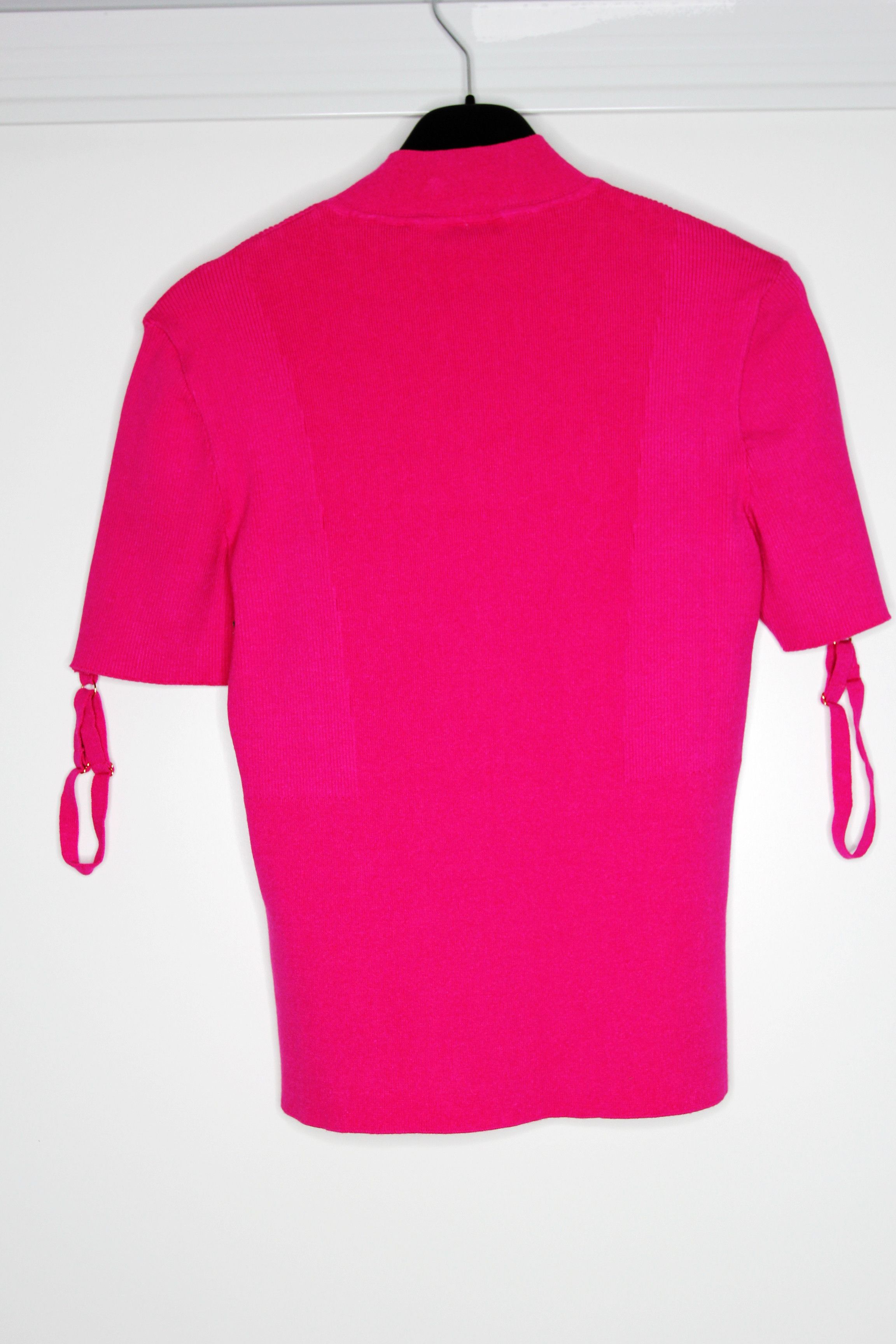 Jacquemus BNWT AW21 JACQUEMUS LA MAILLE TORRE RIBBED TOP PINK 40 Size M / US 6-8 / IT 42-44 - 3 Thumbnail