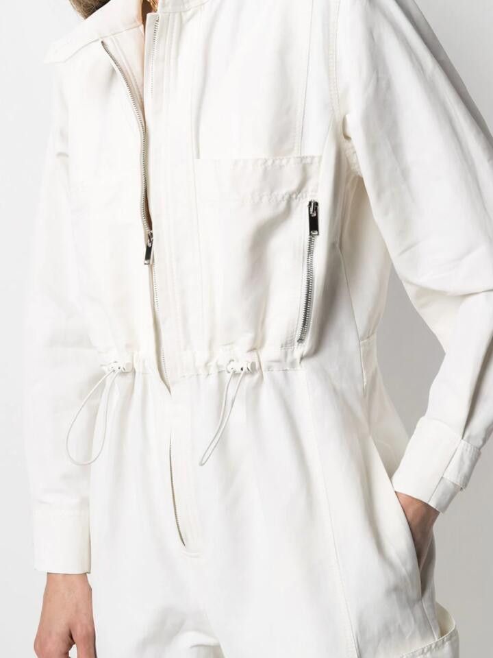 Stella McCartney BNWT SS21 STELLA MCCARTNEY ZIP DETAIL JUMPSUIT 42 Size 32" / US 10 / IT 46 - 1 Thumbnail