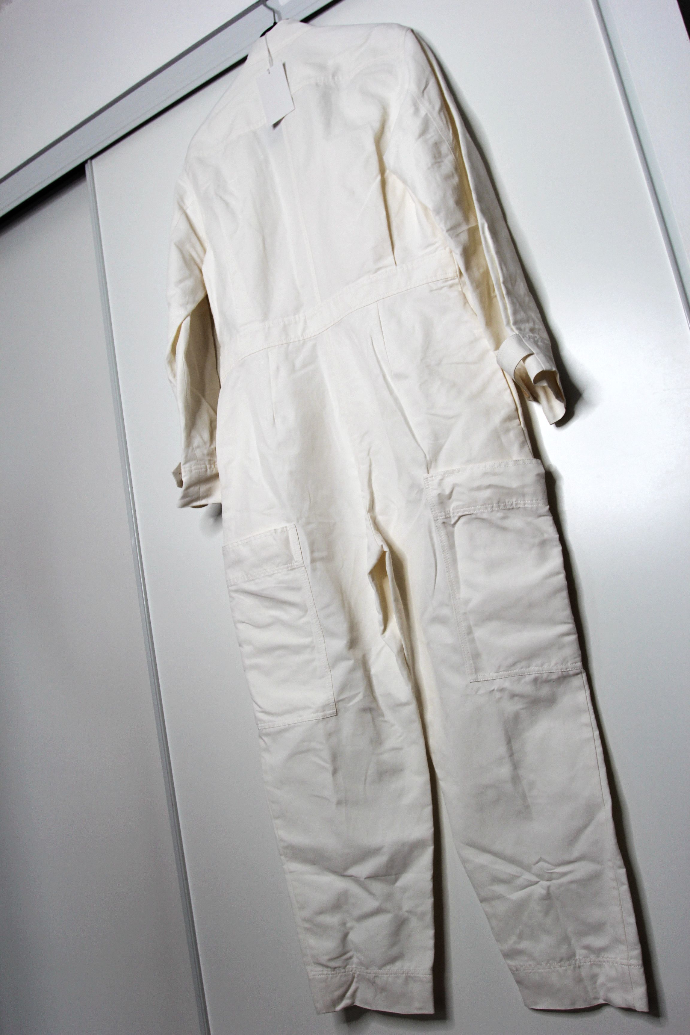 Stella McCartney BNWT SS21 STELLA MCCARTNEY ZIP DETAIL JUMPSUIT 42 Size 32" / US 10 / IT 46 - 8 Thumbnail