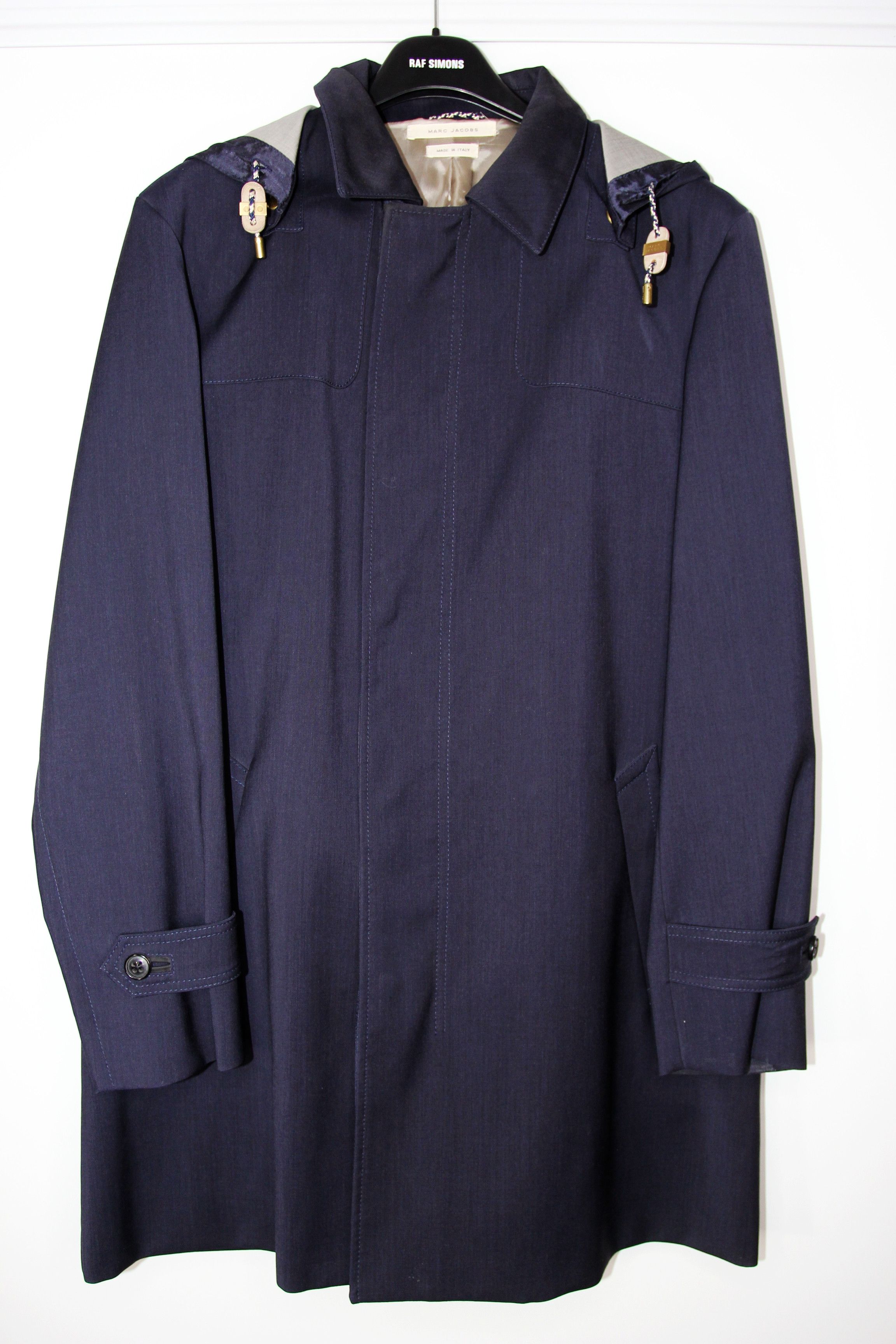 Marc Jacobs SS12 MARC JACOBS DETACHABLE HOODED PARKA COAT 50 Grailed