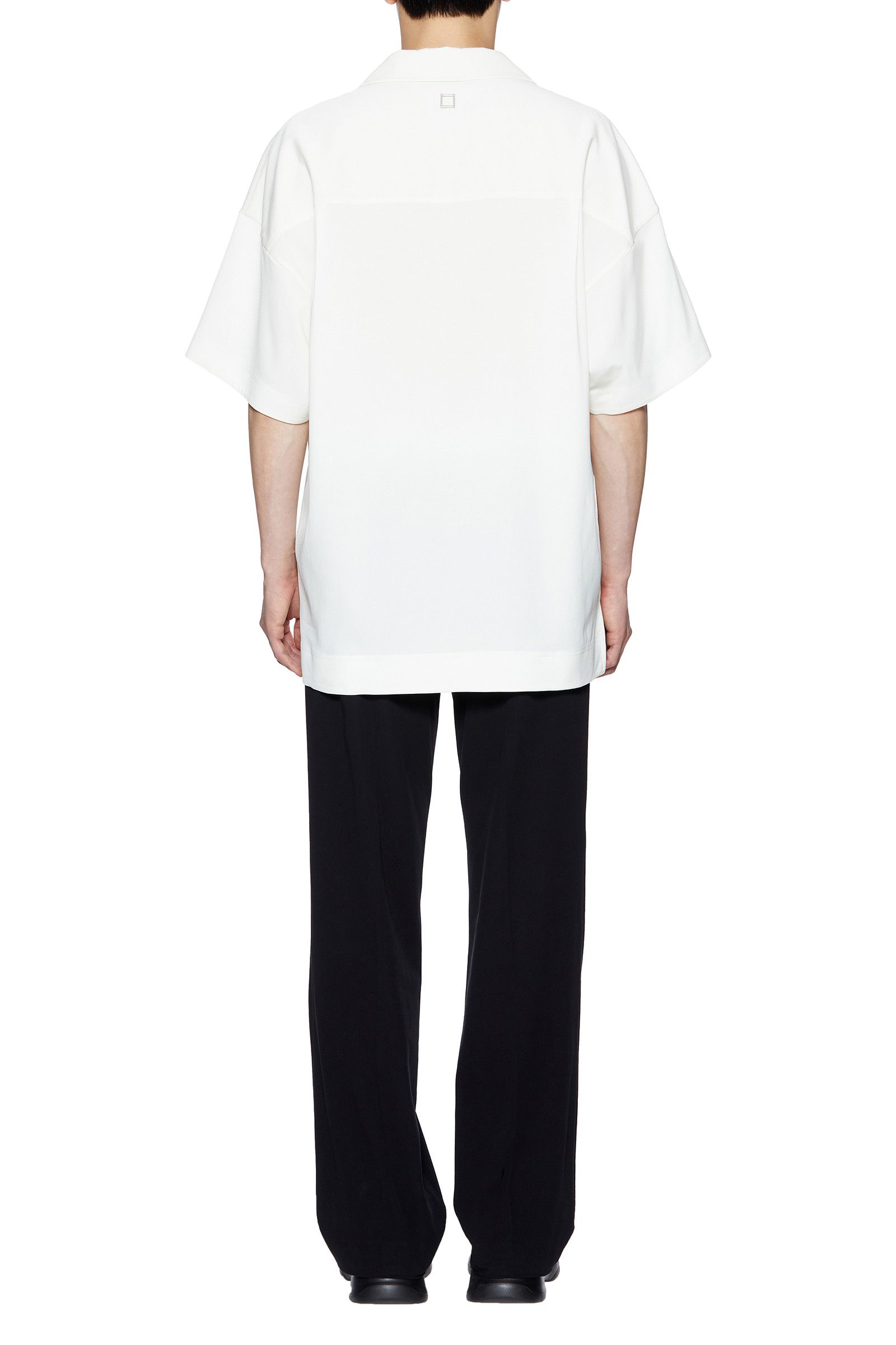 BNWT SS22 WOOYOUNGMI POLYESTER JERSEY POLO SHIRT 52