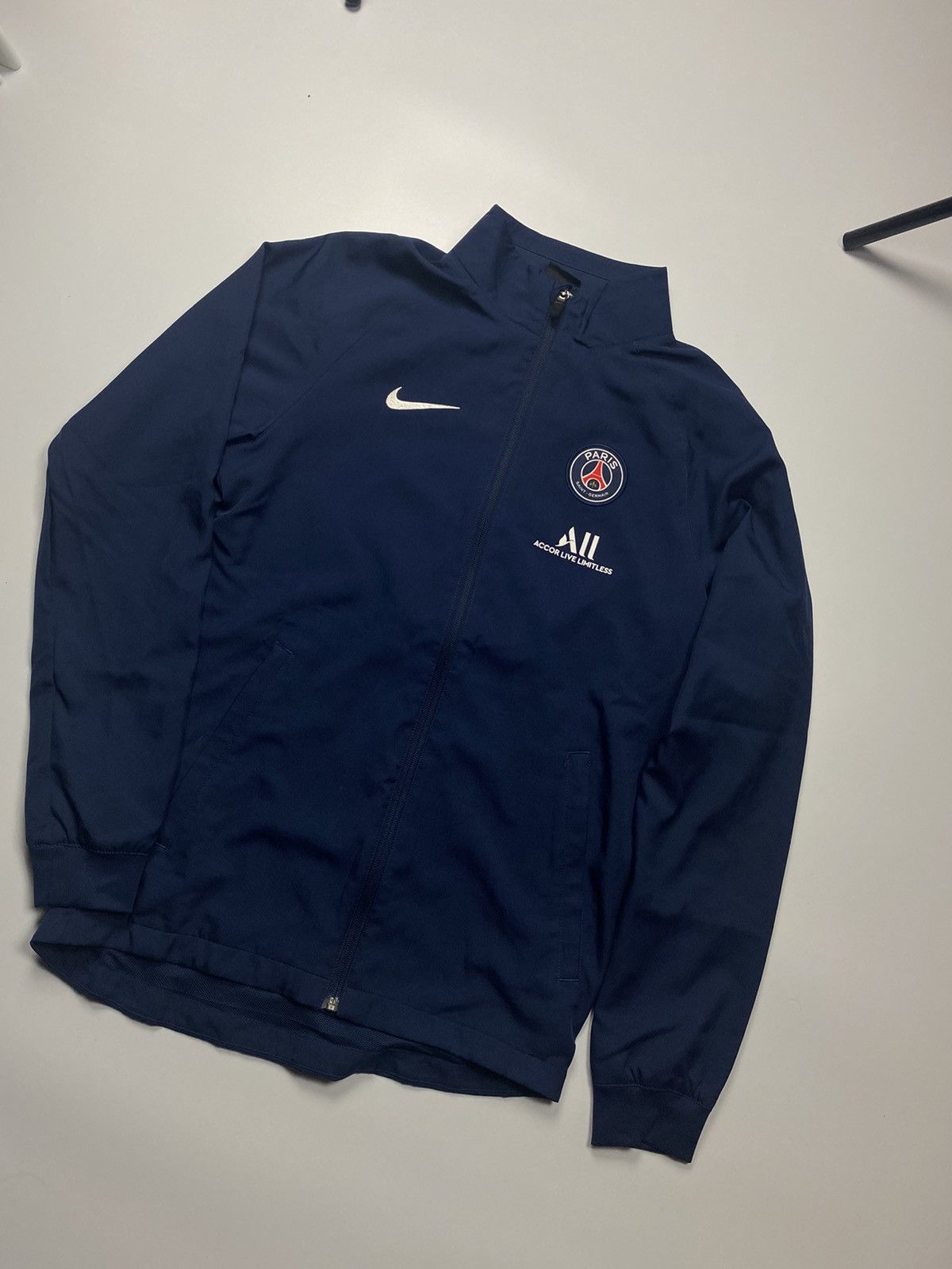 nike psg zip up