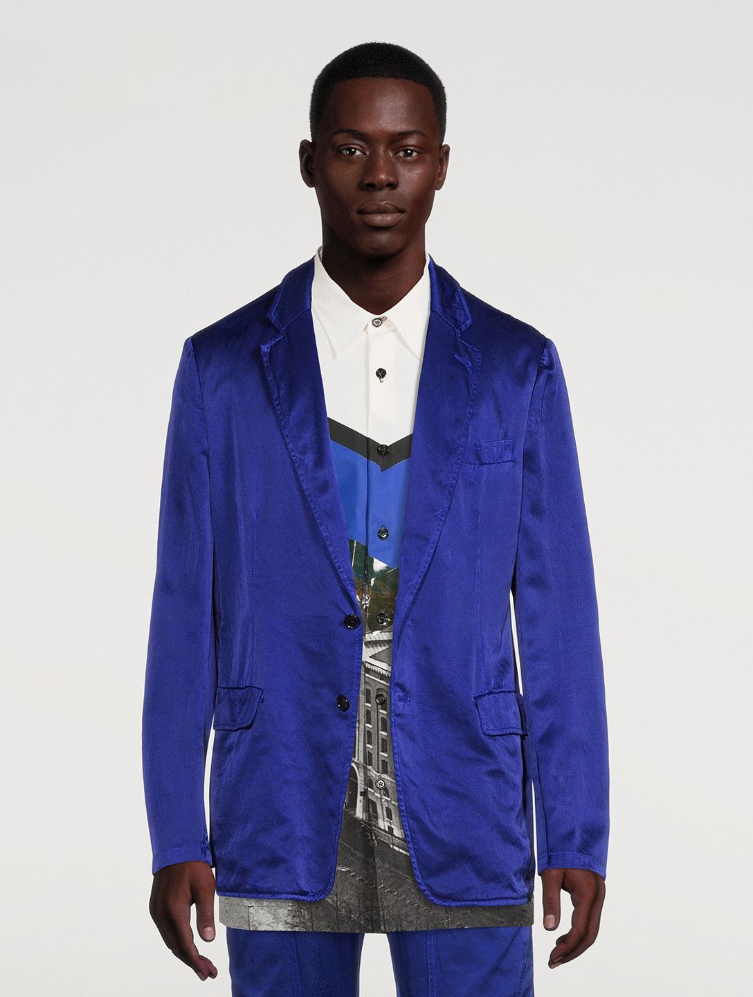 Dries Van Noten BNWT SS22 DRIES VAN NOTEN BOXING SINGLE-BREASTED JACKET 48 Size US M / EU 48-50 / 2 - 1 Thumbnail