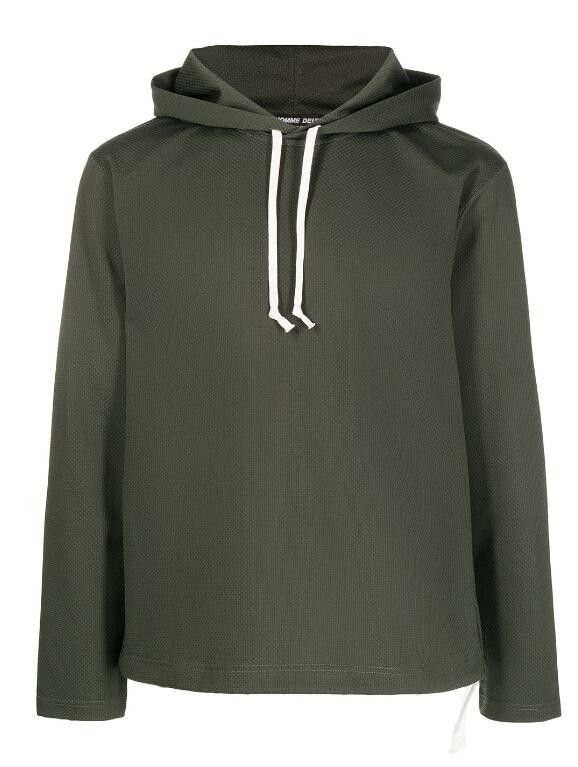 Comme des Garcons Homme Deux BNWT SS22 COMME DES GARCONS HOMME DEUX JERSEY HOODIE M Size US M / EU 48-50 / 2 - 12 Thumbnail