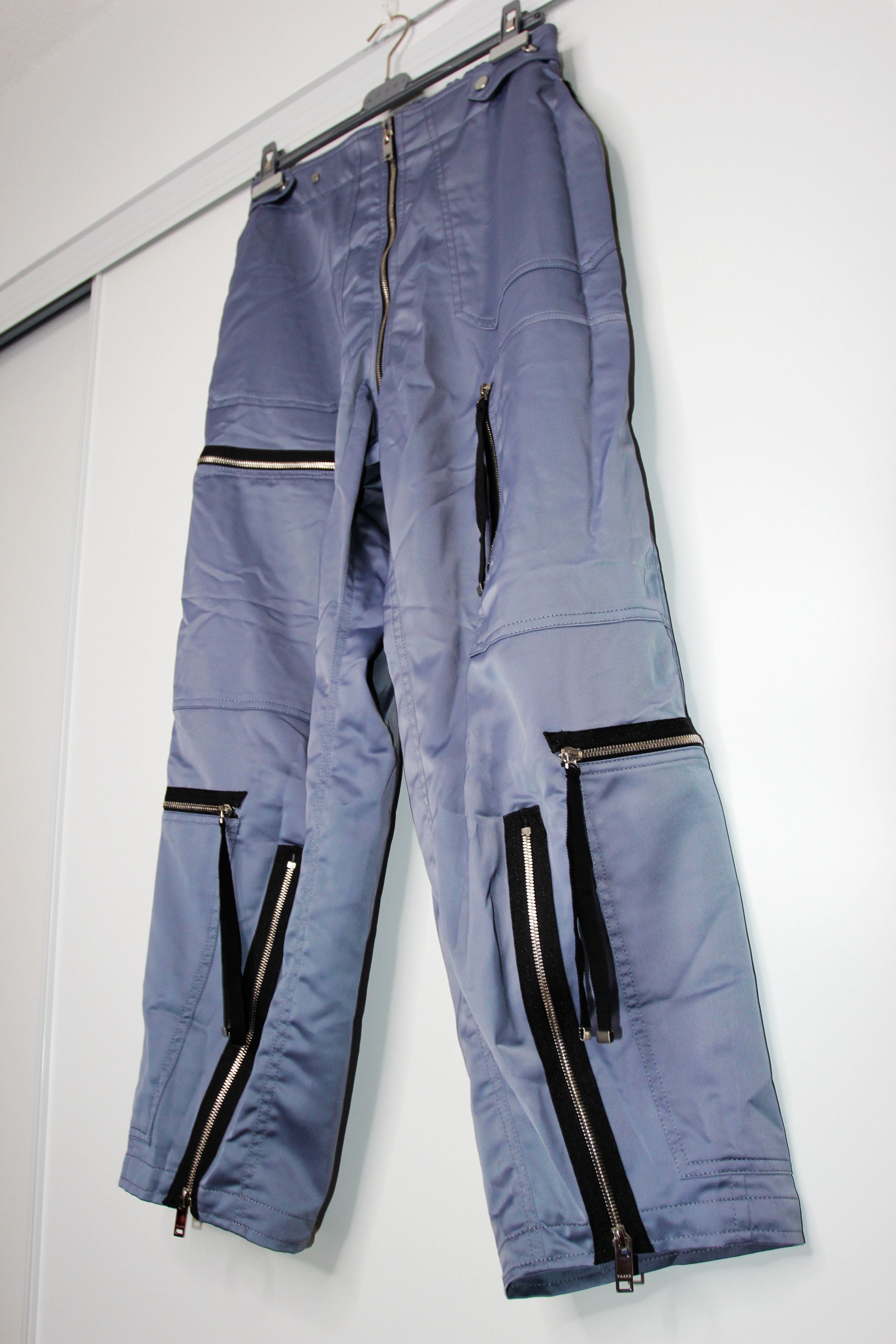TAAKK BNWOT SS20 TAAKK MULTI ZIPPER NYLON PANTS S Size US 30 / EU 46 - 6 Thumbnail