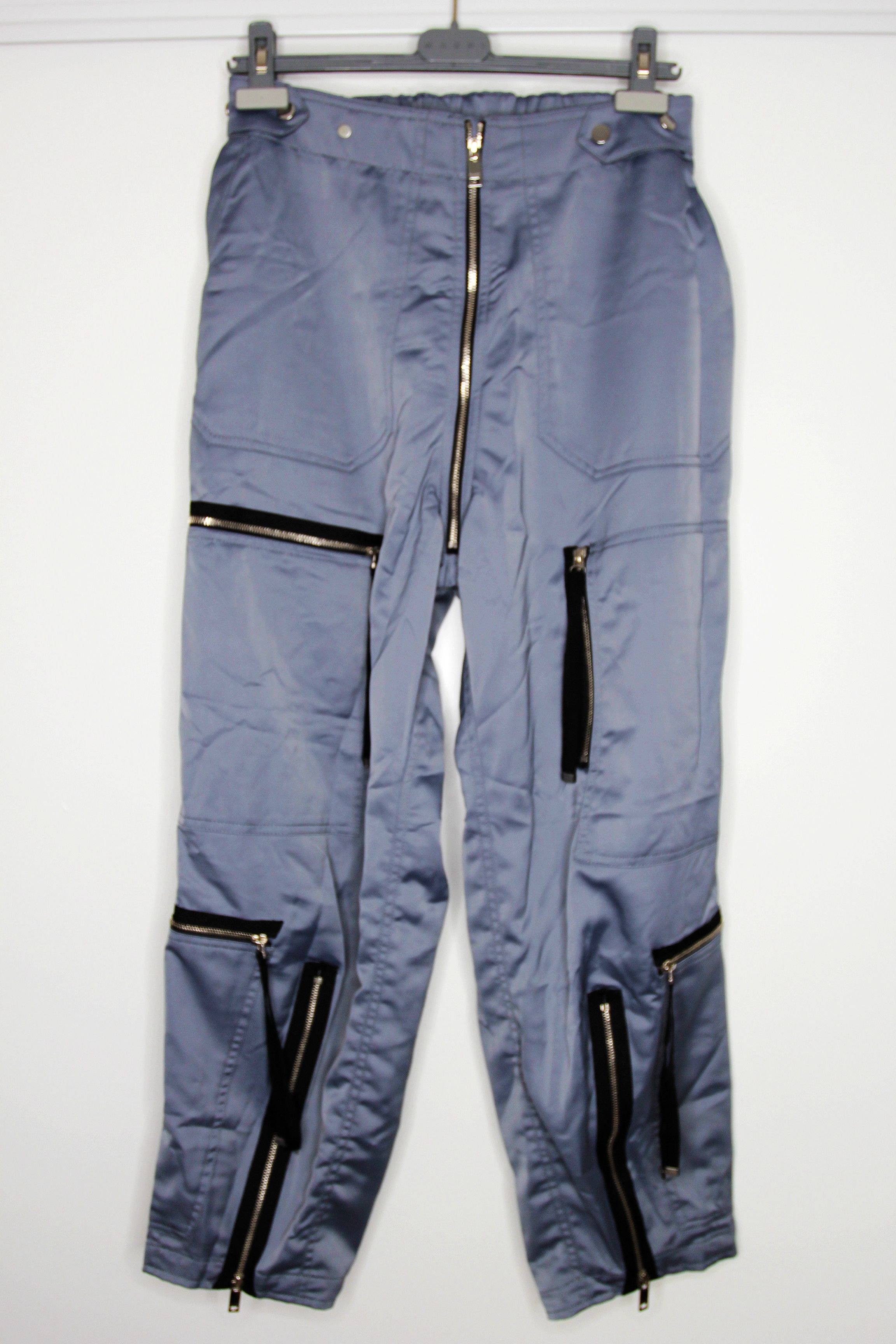 TAAKK BNWOT SS20 TAAKK MULTI ZIPPER NYLON PANTS S Size US 30 / EU 46 - 2 Thumbnail