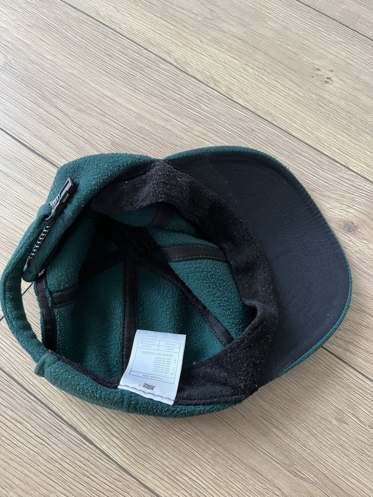 Nike Nike Fit Vintage Fleece Green Cap Size ONE SIZE - 12 Thumbnail
