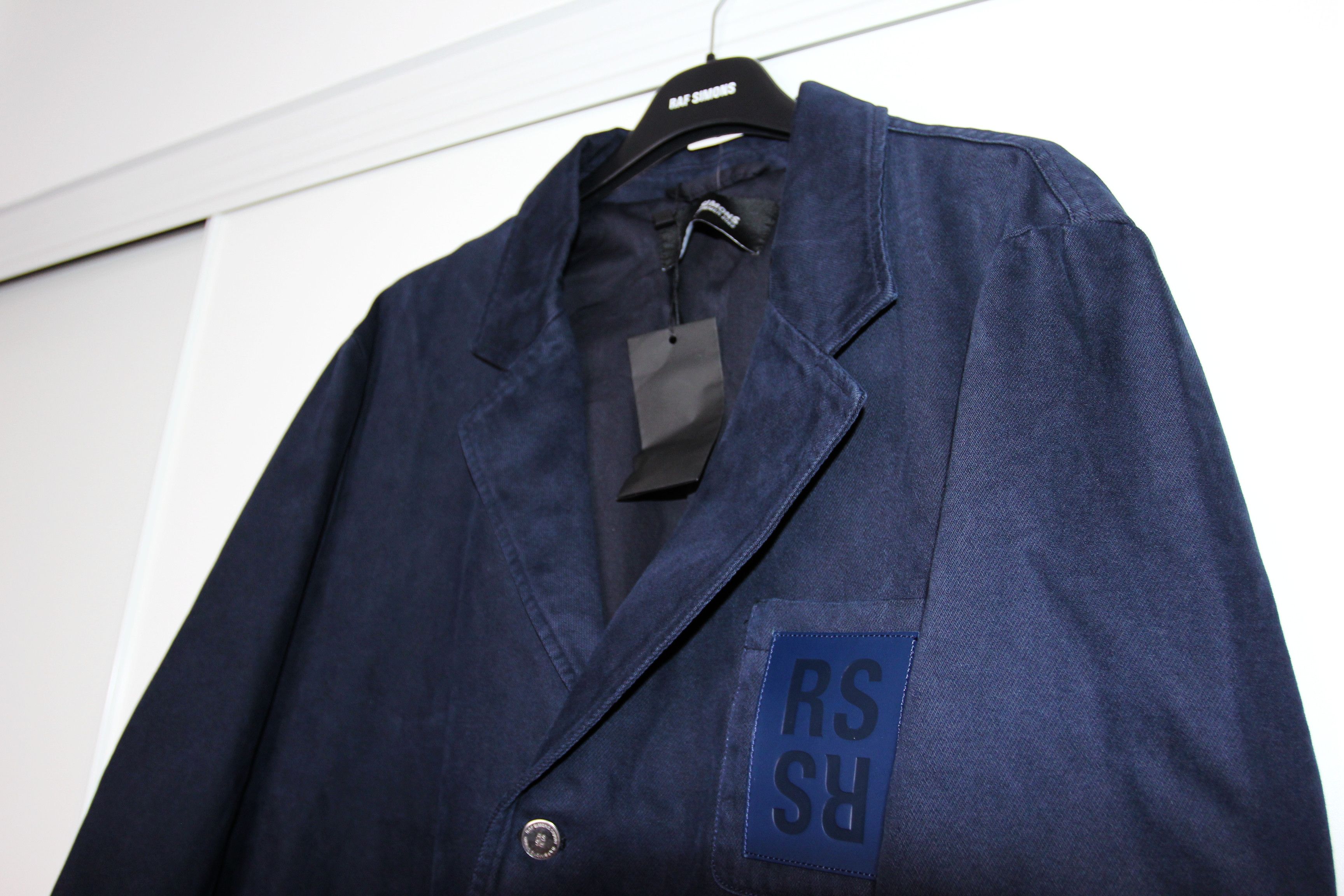 Raf Simons BNWT SS22 RAF SIMONS SCHOOL BOY DENIM BLAZER S Size US S / EU 44-46 / 1 - 4 Thumbnail