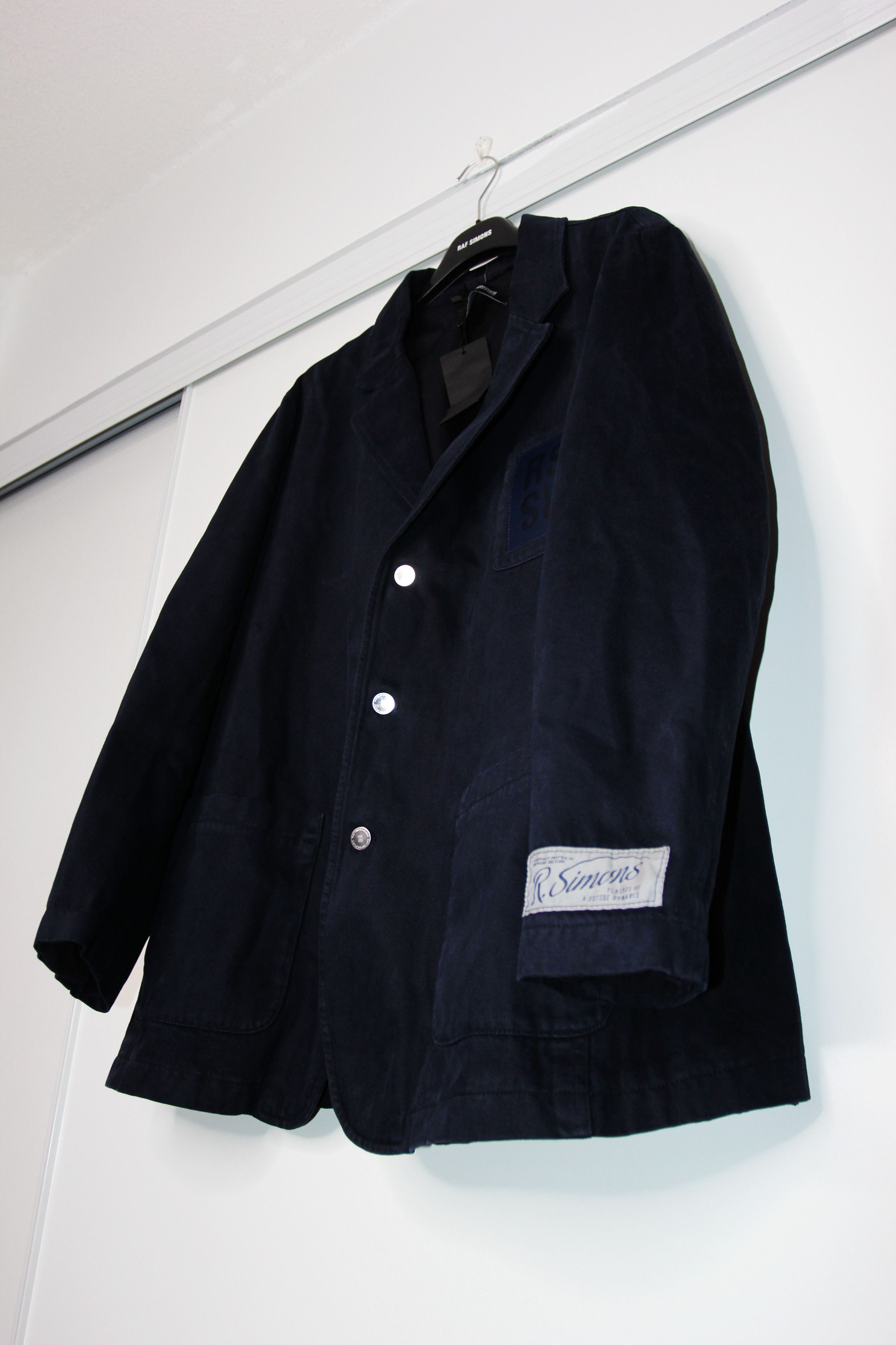 Raf Simons BNWT SS22 RAF SIMONS SCHOOL BOY DENIM BLAZER S Size US S / EU 44-46 / 1 - 6 Thumbnail