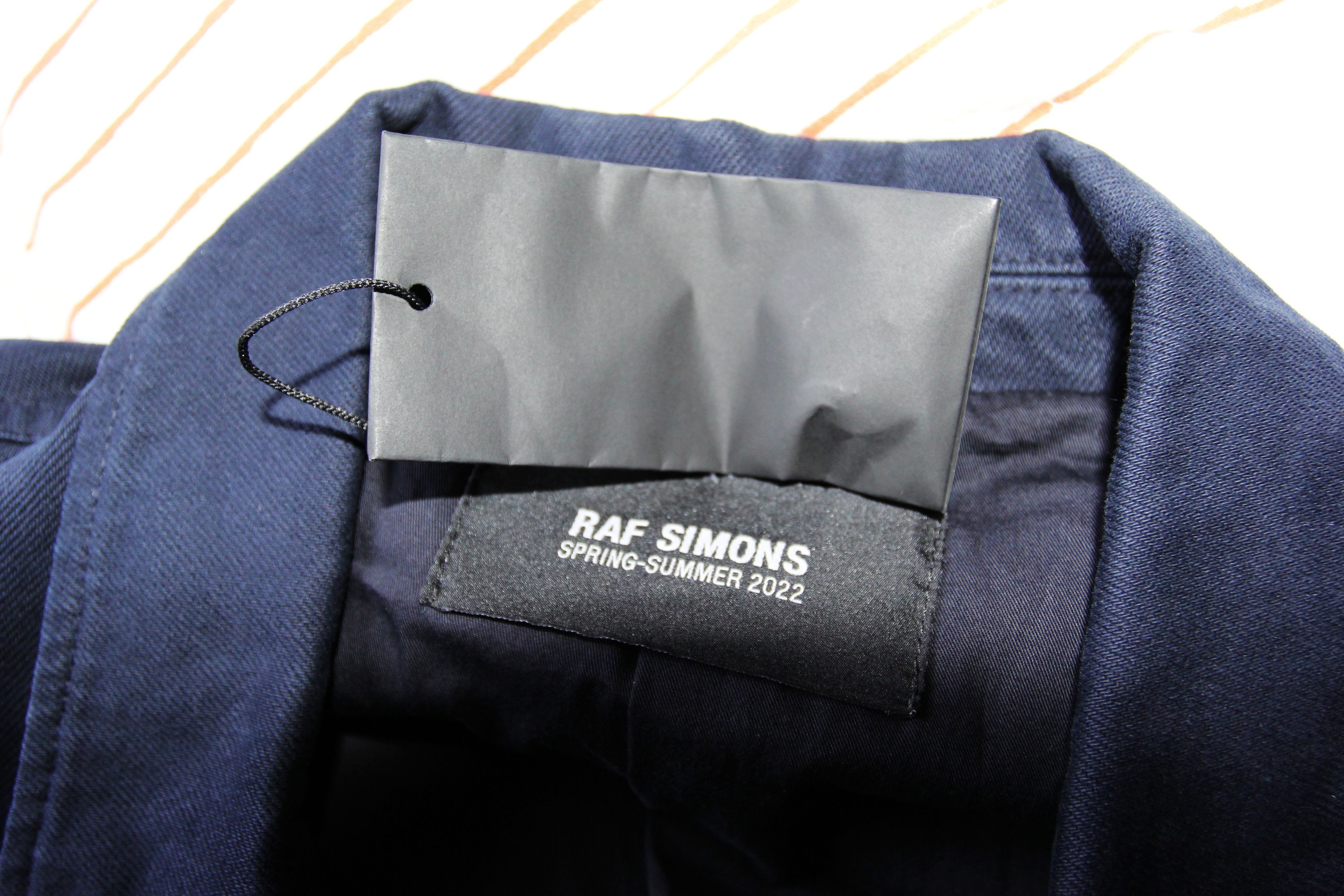 Raf Simons BNWT SS22 RAF SIMONS SCHOOL BOY DENIM BLAZER S Size US S / EU 44-46 / 1 - 9 Thumbnail