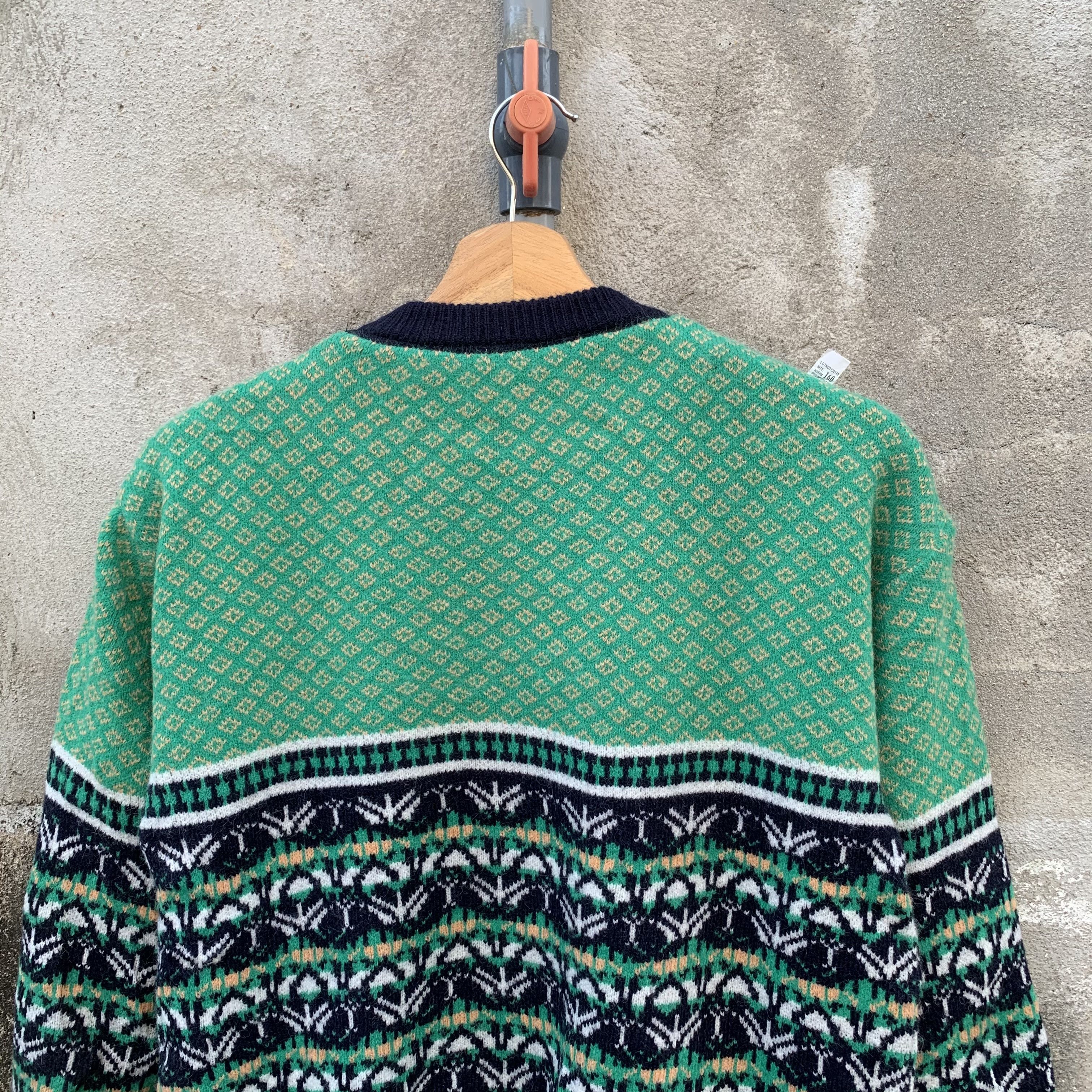 Aran Isles Knitwear Tribal Pattern Crop Knit Jumper Unbranded Cardigan Sweater Size US S / EU 44-46 / 1 - 9 Thumbnail