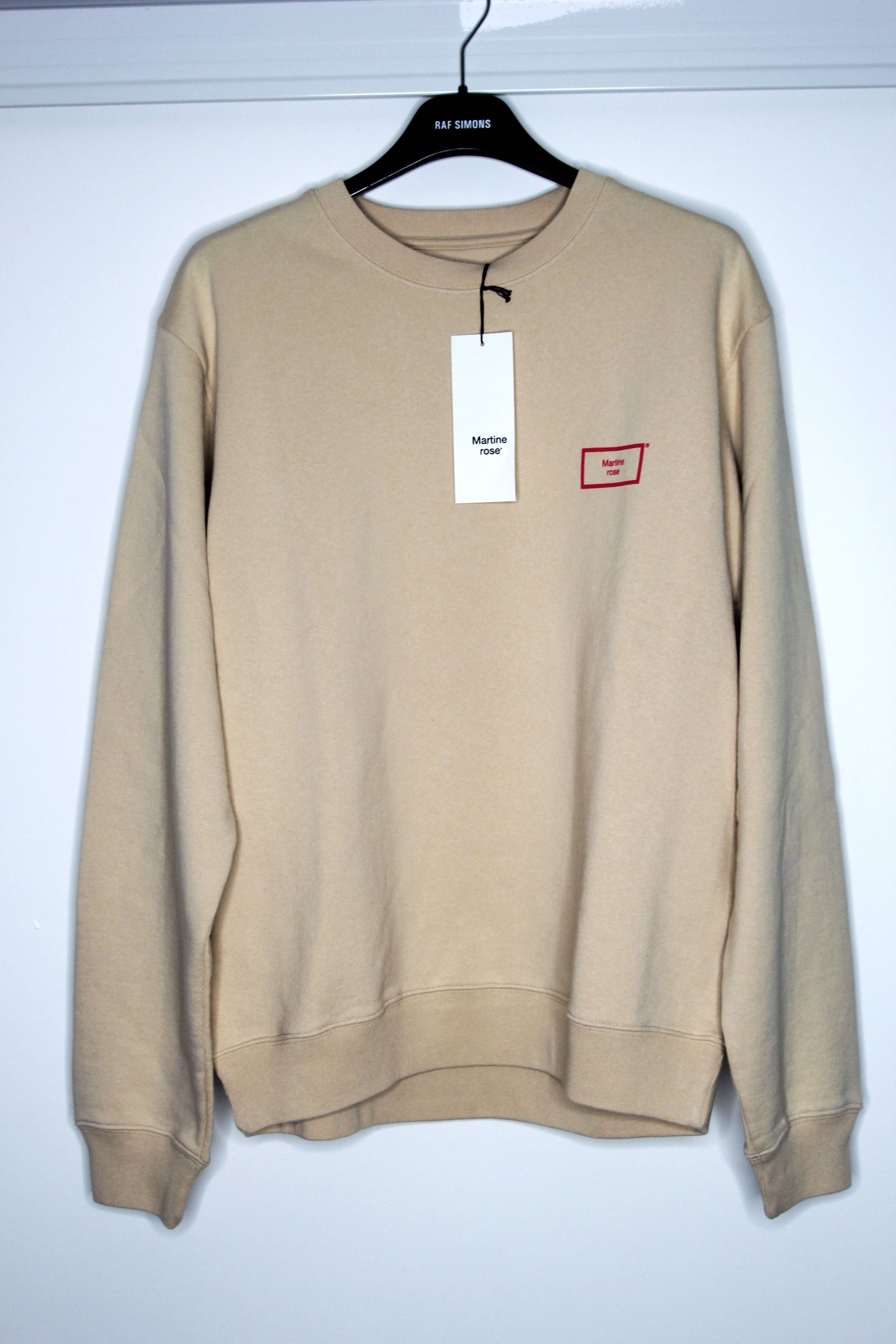 Martine Rose BNWT SS22 MARTINE ROSE CLASSIC CREW STONE SWEATSHIRT M Size US M / EU 48-50 / 2 - 2 Thumbnail