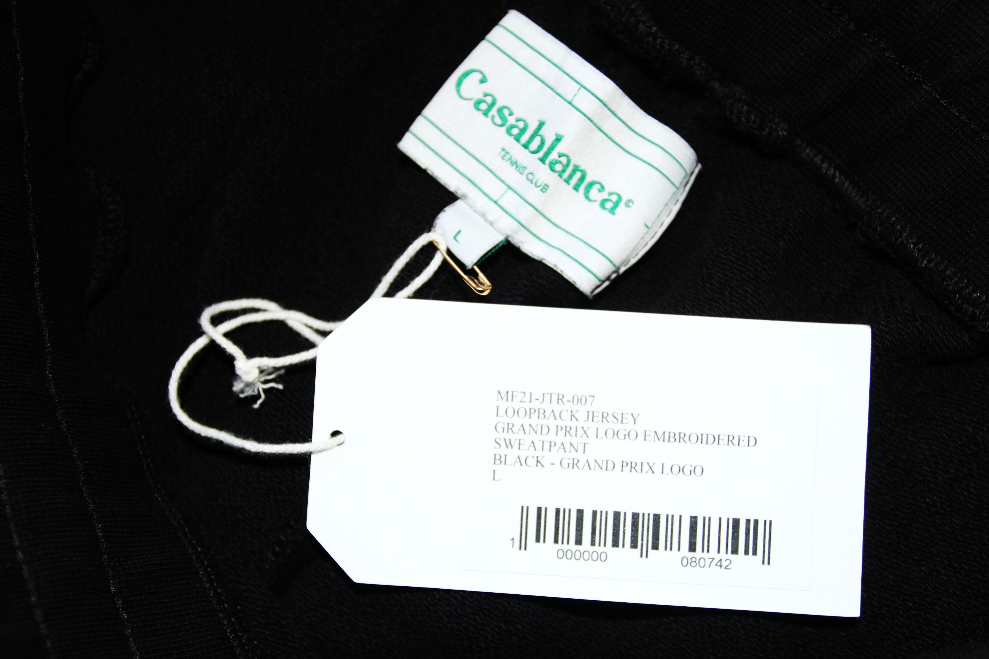 Casablanca BNWT AW21 CASABLANCA GRAND PRIX SWEATPANTS L Size US 34 / EU 50 - 9 Thumbnail