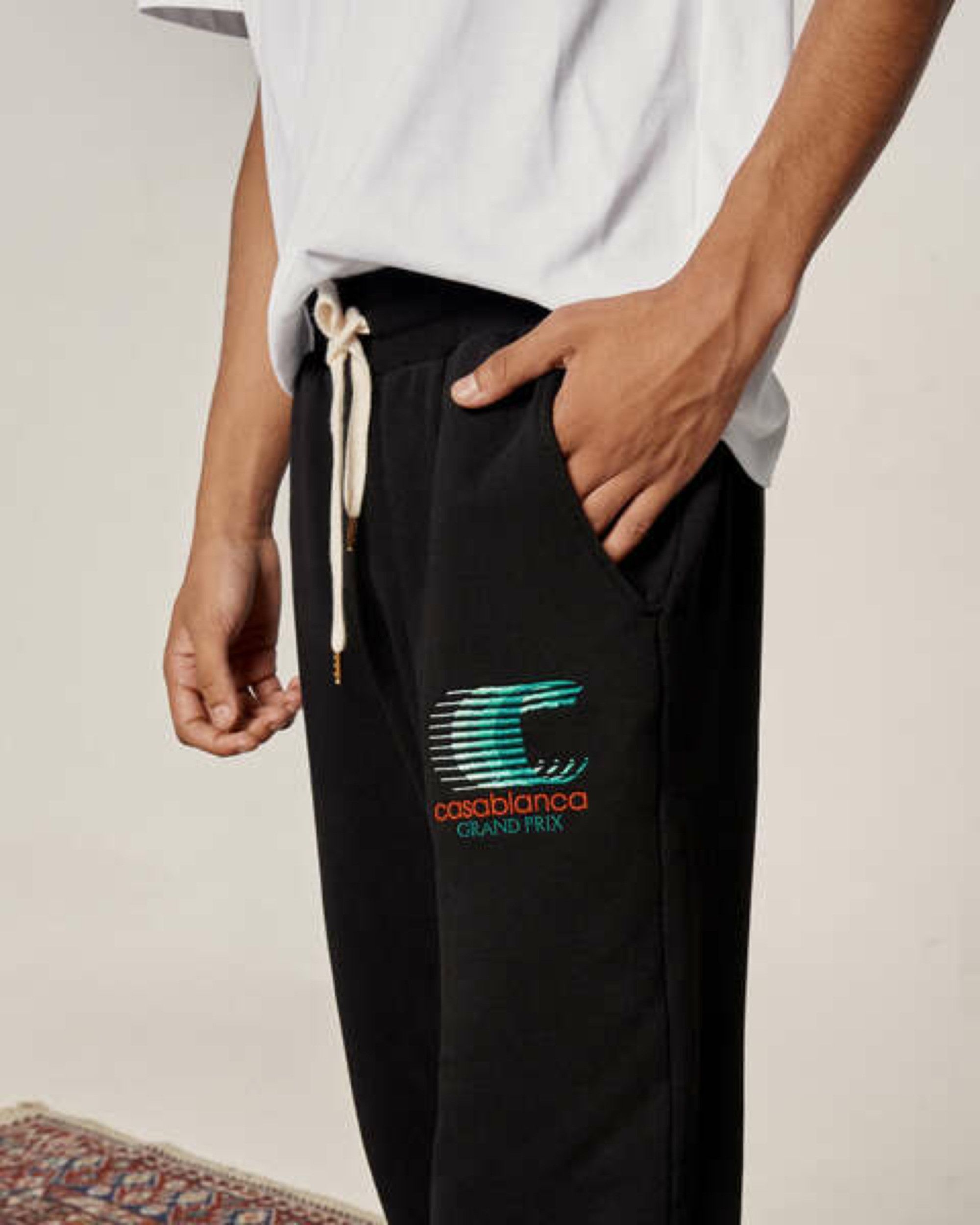 Casablanca BNWT AW21 CASABLANCA GRAND PRIX SWEATPANTS L Size US 34 / EU 50 - 13 Thumbnail