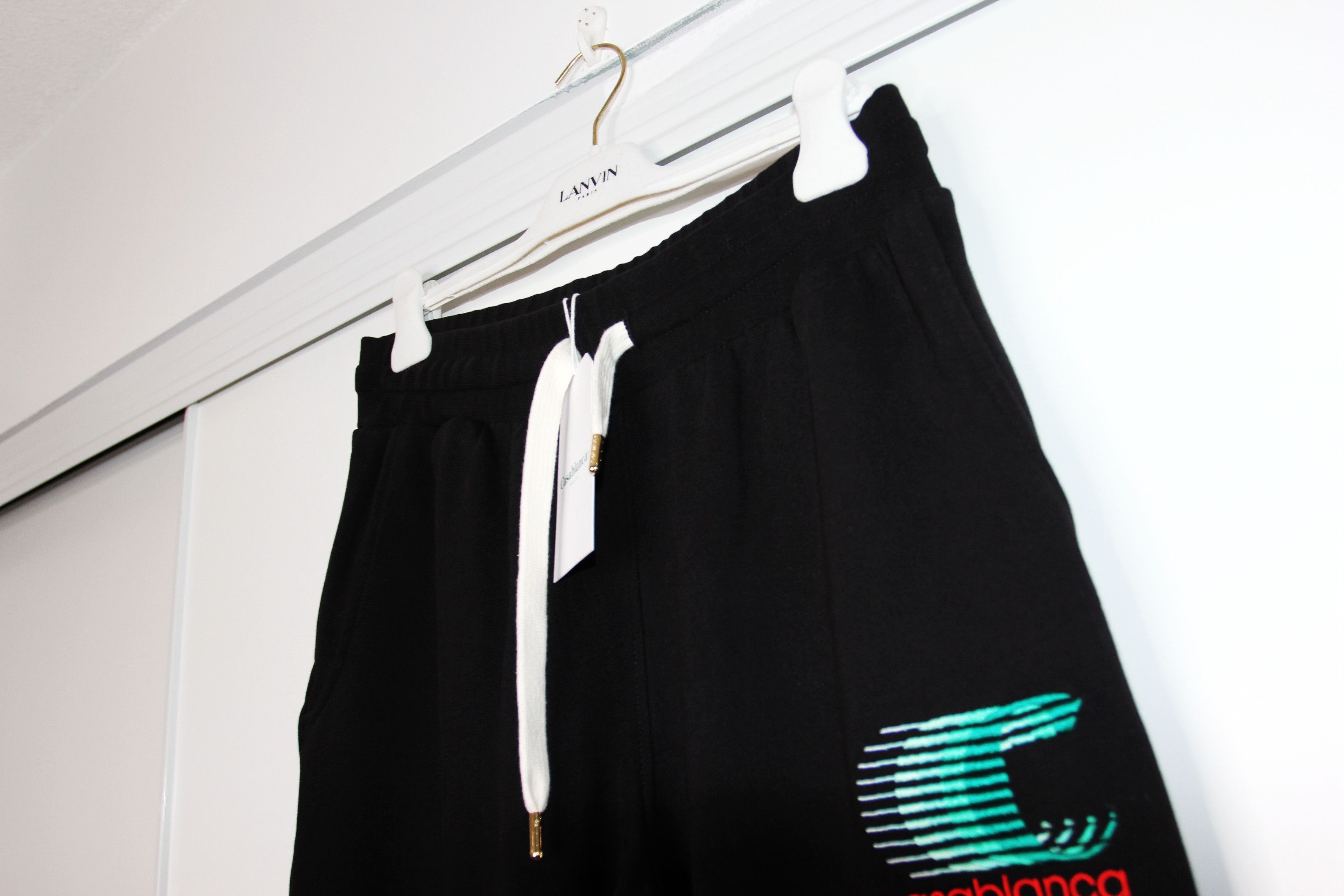 Casablanca BNWT AW21 CASABLANCA GRAND PRIX SWEATPANTS L Size US 34 / EU 50 - 4 Thumbnail