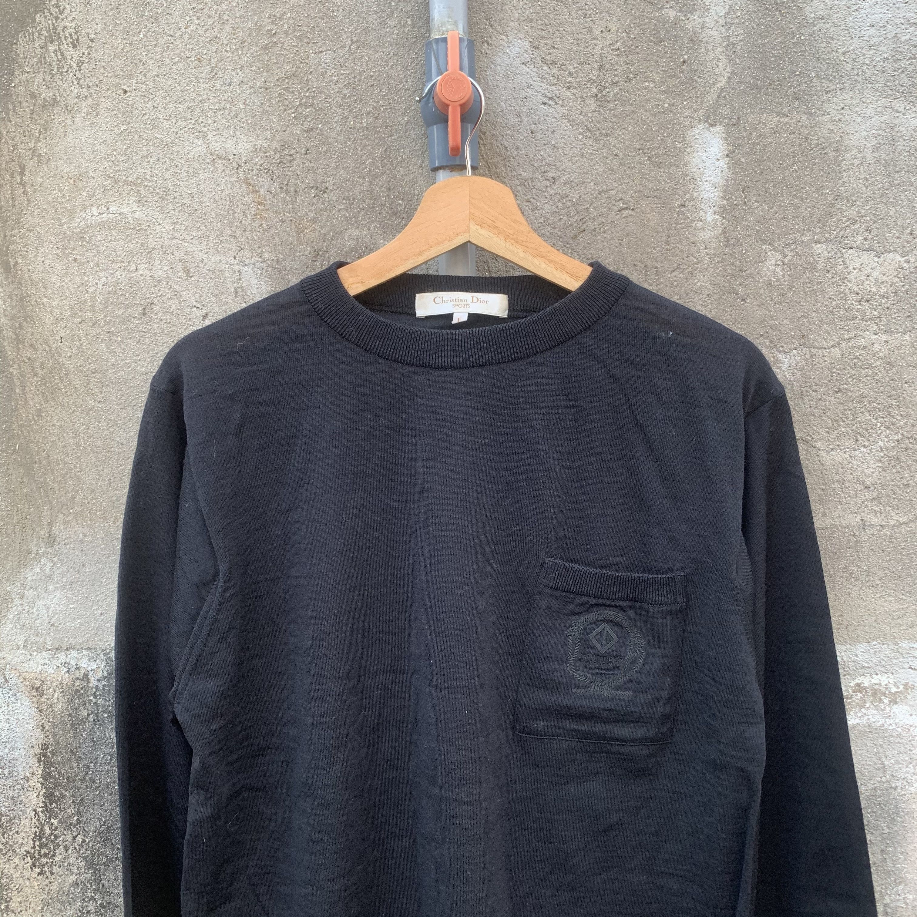 Dior CHRISTIAN DIOR Sports Single Pocket Jumper Sweater Size US M / EU 48-50 / 2 - 4 Thumbnail