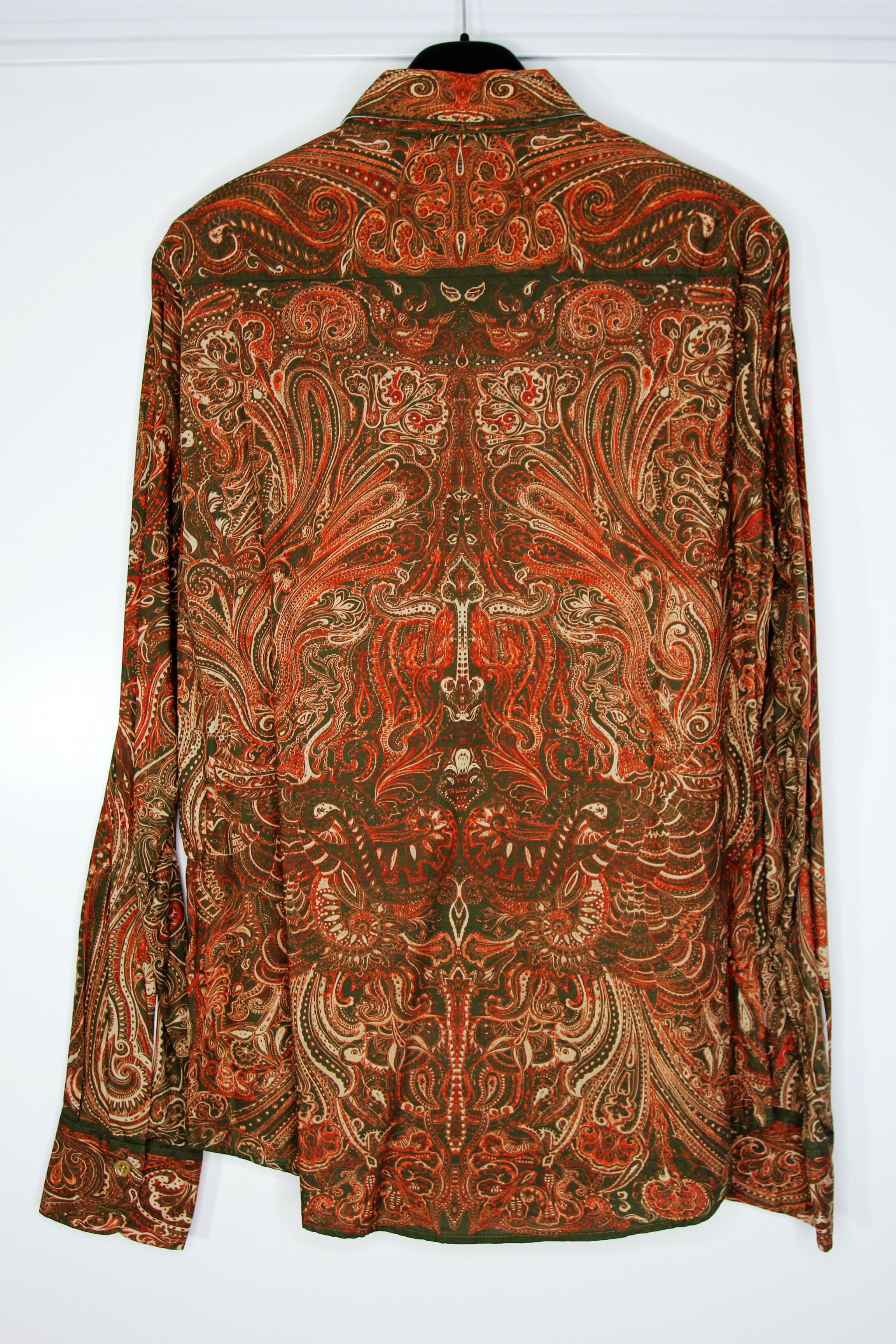Alexander McQueen AW08 ALEXANDER MCQUEEN PRINTED SHIRT M Size US M / EU 48-50 / 2 - 3 Thumbnail