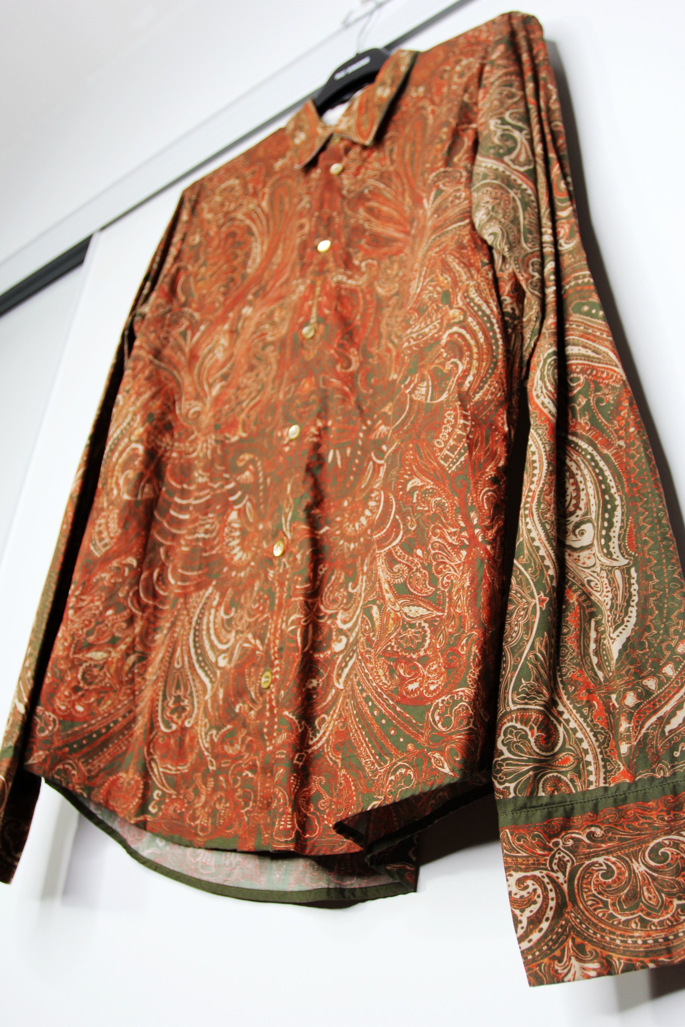 Alexander McQueen AW08 ALEXANDER MCQUEEN PRINTED SHIRT M Size US M / EU 48-50 / 2 - 5 Thumbnail