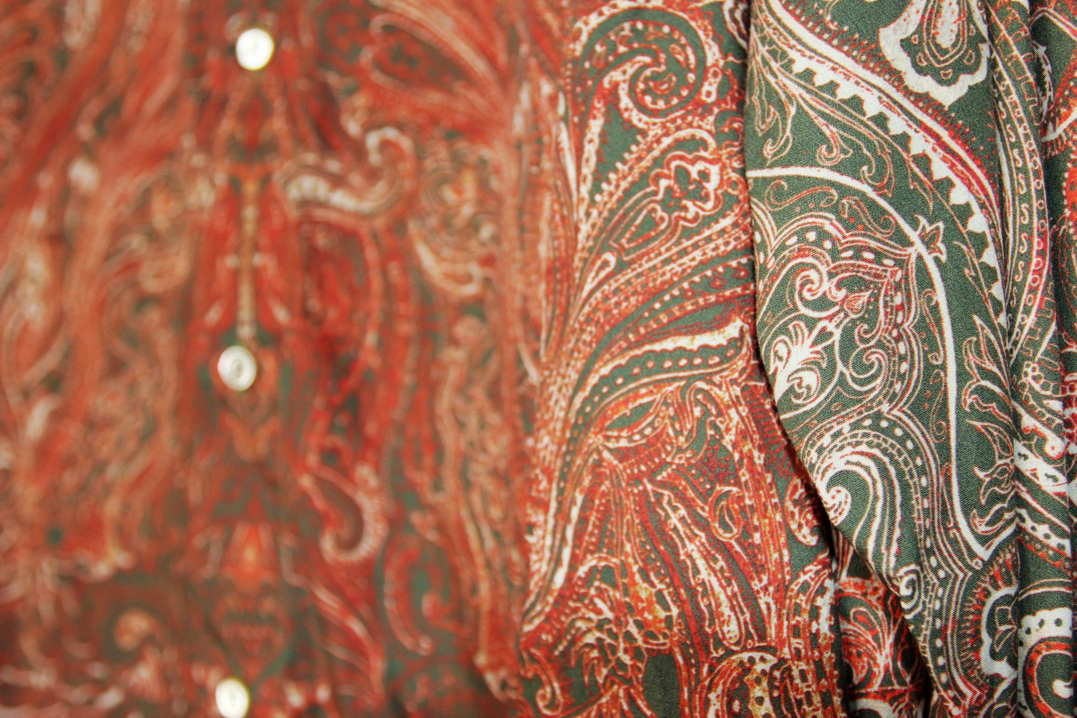 Alexander McQueen AW08 ALEXANDER MCQUEEN PRINTED SHIRT M Size US M / EU 48-50 / 2 - 10 Thumbnail