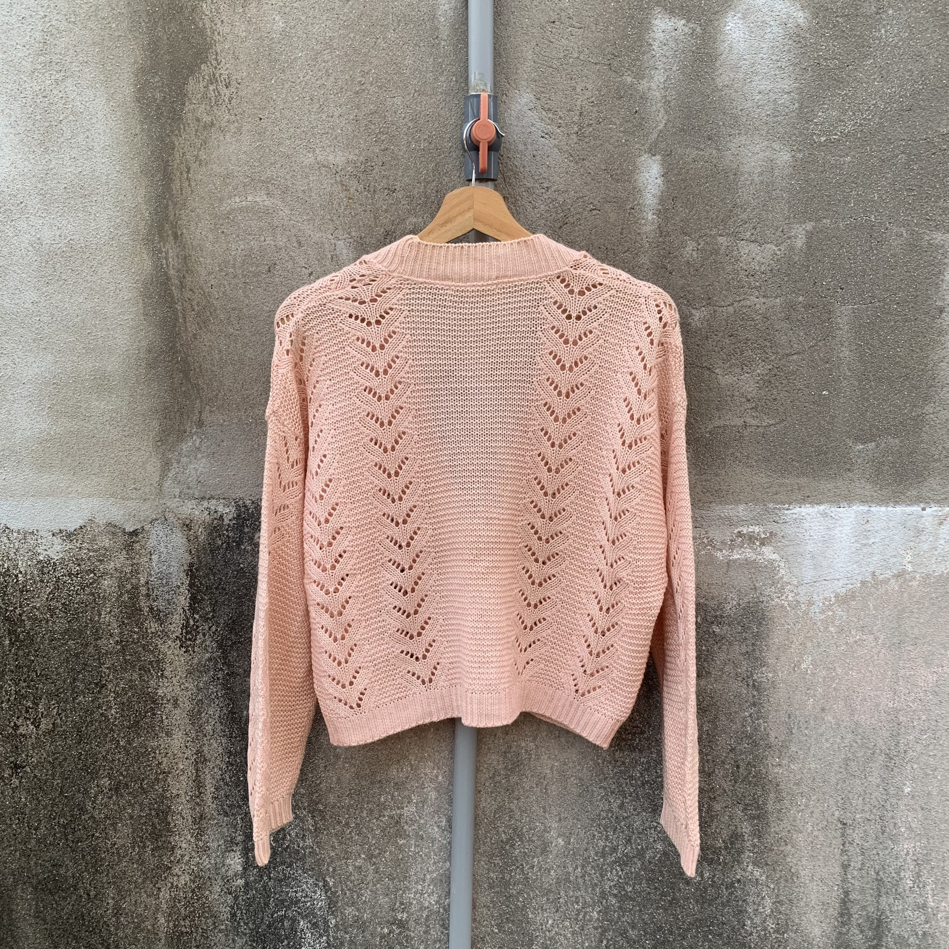 【archive】FUGA feather drape cardigan Runway Vagabond Zella Fringe Duster Cardigan in Heather Grey