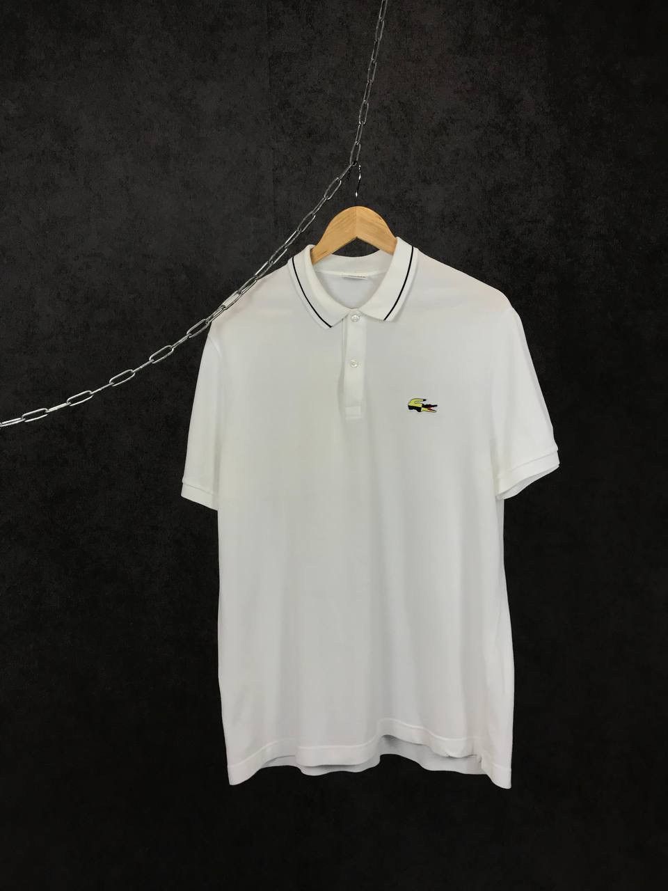 Lacoste Lacoste vintage luxury streetwear polo tee Size US XL / EU 56 / 4 - 1 Thumbnail
