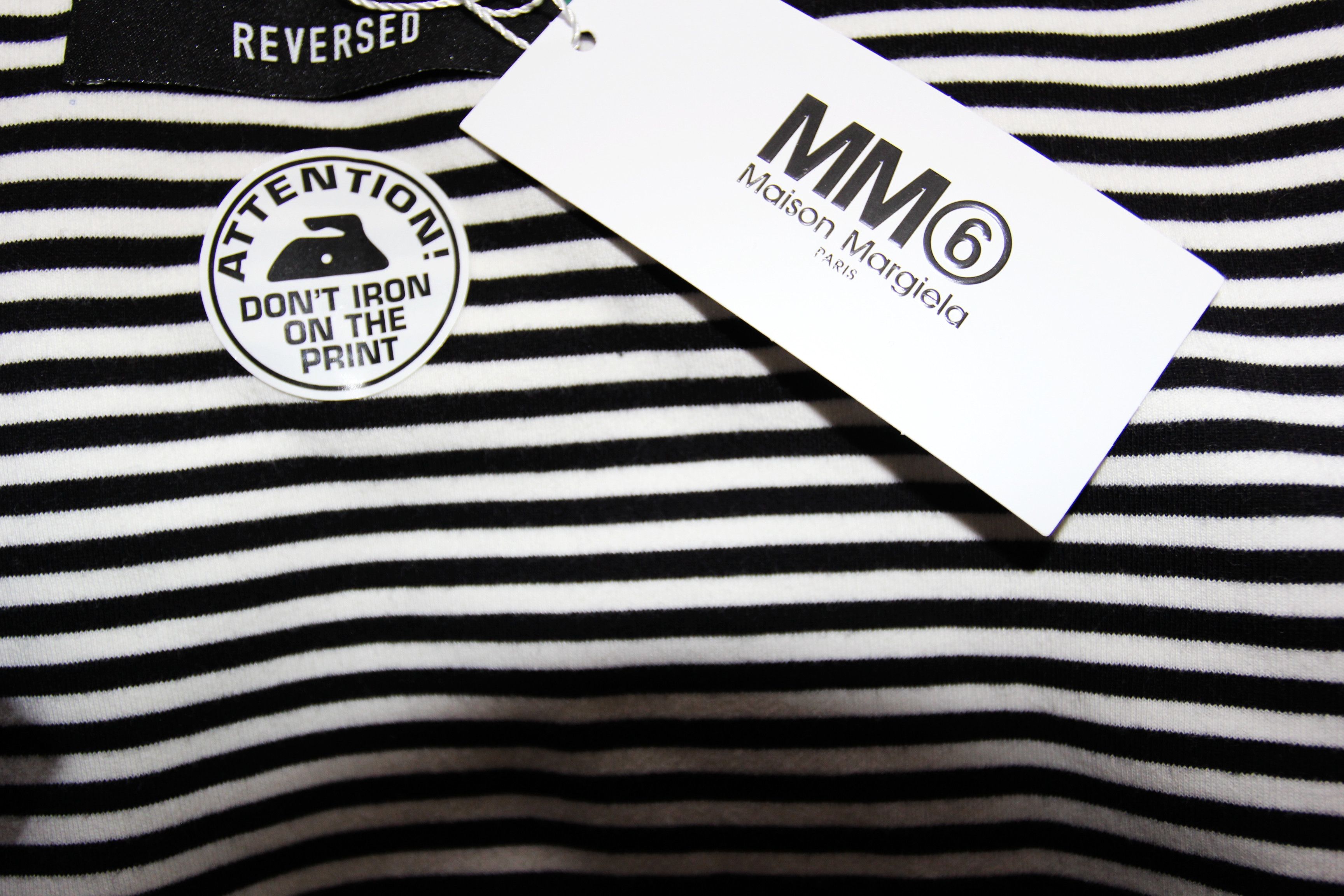 Maison Margiela BNWT AW21 MM6 MAISON MARGIELA REVERSIBLE TSHIRT S Size S / US 4 / IT 40 - 17 Thumbnail