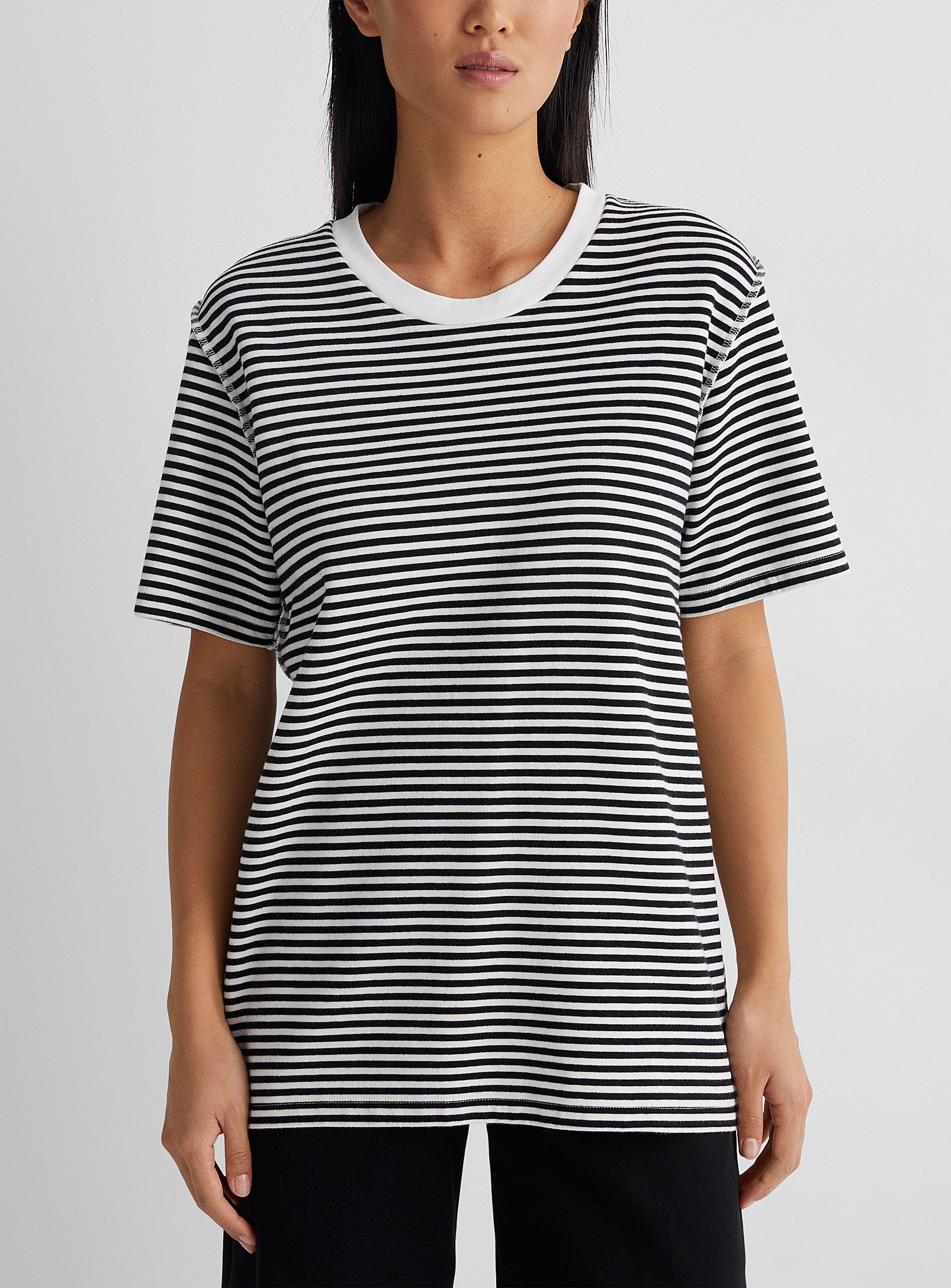 Maison Margiela BNWT AW21 MM6 MAISON MARGIELA REVERSIBLE TSHIRT S Size S / US 4 / IT 40 - 24 Thumbnail
