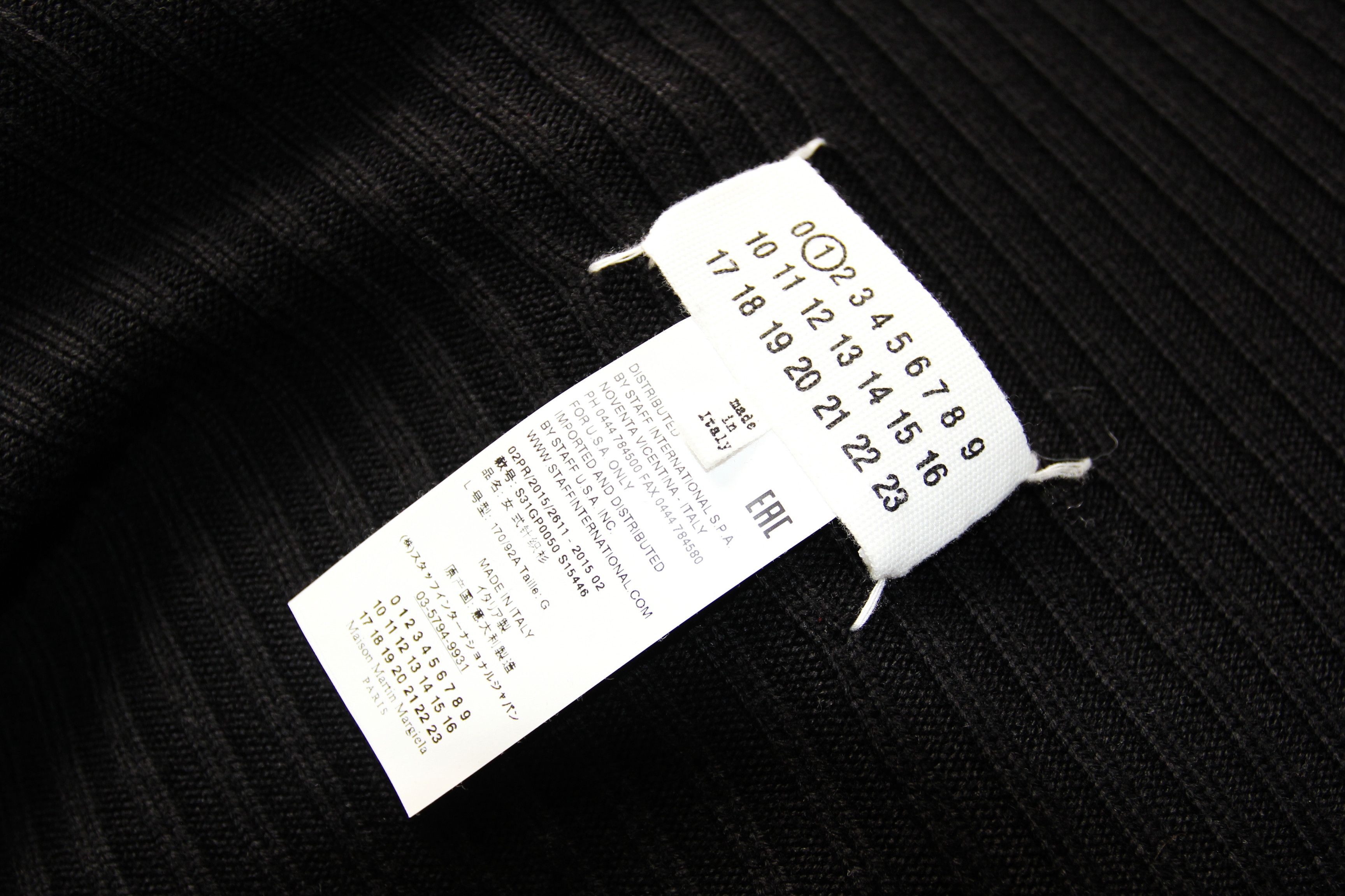 Maison Margiela AW15 MAISON MARTIN MARGIELA ASYMMETRICAL KNIT L Size US L / EU 52-54 / 3 - 10 Thumbnail