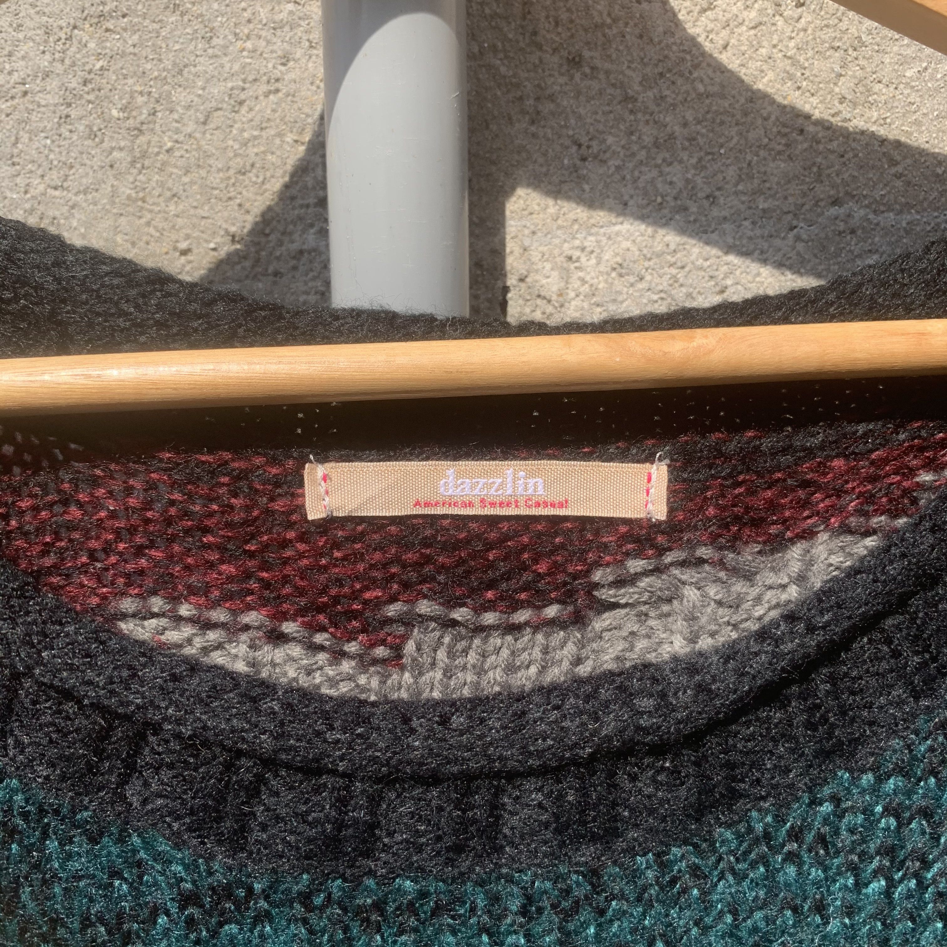 Aran Isles Knitwear Tricolor Dazzlin Brioche Cable Knitwear Sweater Jumper Size L / US 10 / IT 46 - 5 Thumbnail
