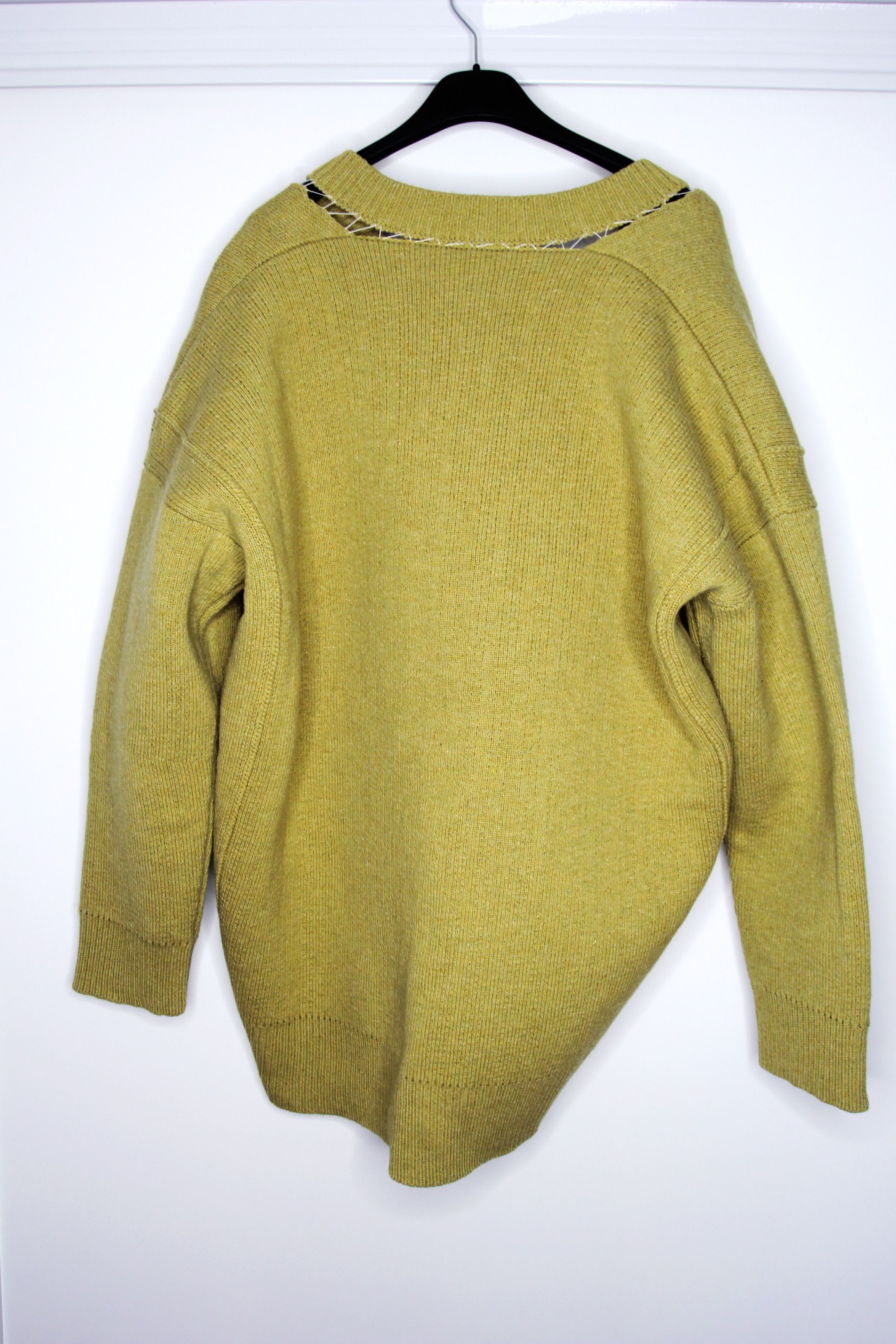 Raf Simons BNWT SS22 RAF SIMONS V NECK OVERSIZED SWEATER 1 Size US S / EU 44-46 / 1 - 3 Thumbnail