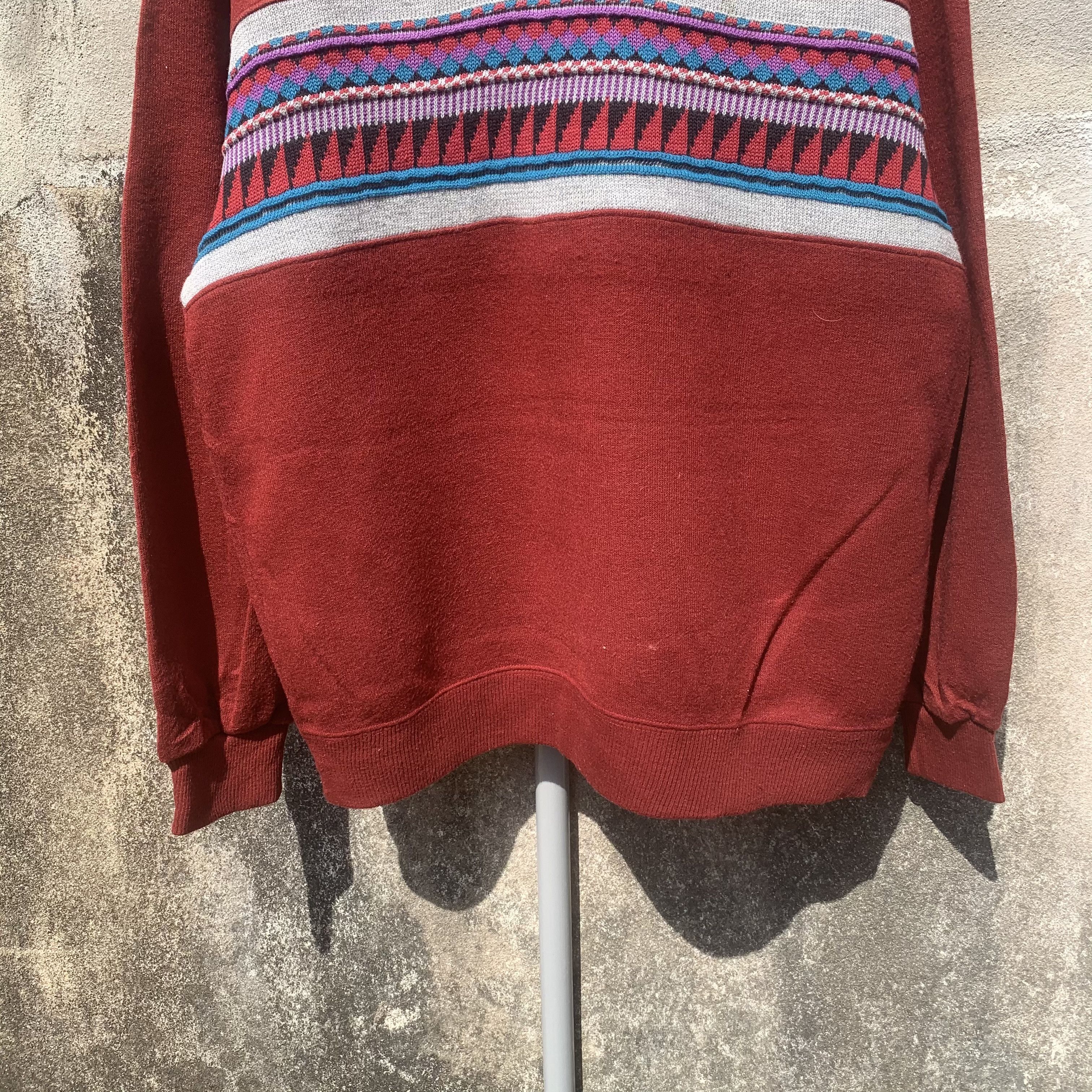 Aran Isles Knitwear Simple Life Hand Knit Honeycomb Jumper Sweater Size US L / EU 52-54 / 3 - 3 Thumbnail