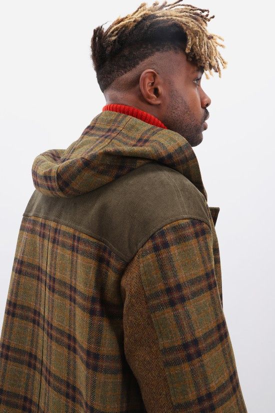 Junya Watanabe BRAND NEW AW19 JUNYA WATANABE BROWN TWEED COAT L Size US L / EU 52-54 / 3 - 15 Thumbnail