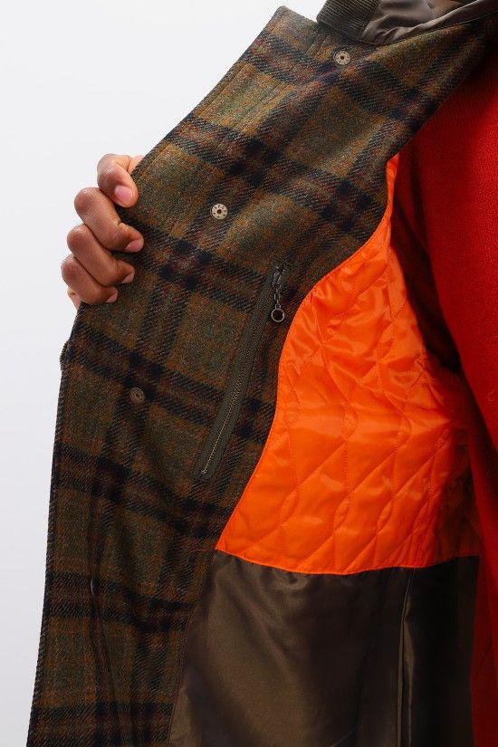 Junya Watanabe BRAND NEW AW19 JUNYA WATANABE BROWN TWEED COAT L Size US L / EU 52-54 / 3 - 19 Thumbnail