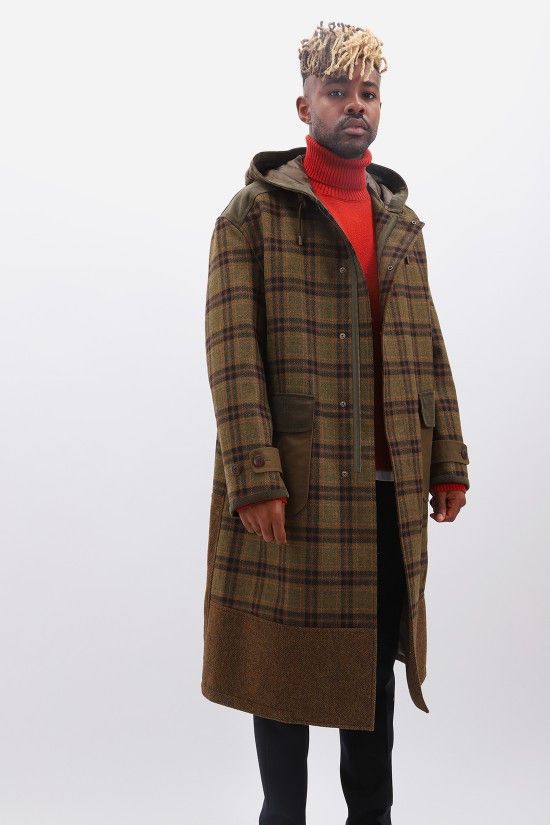 Junya Watanabe BRAND NEW AW19 JUNYA WATANABE BROWN TWEED COAT L Size US L / EU 52-54 / 3 - 13 Thumbnail