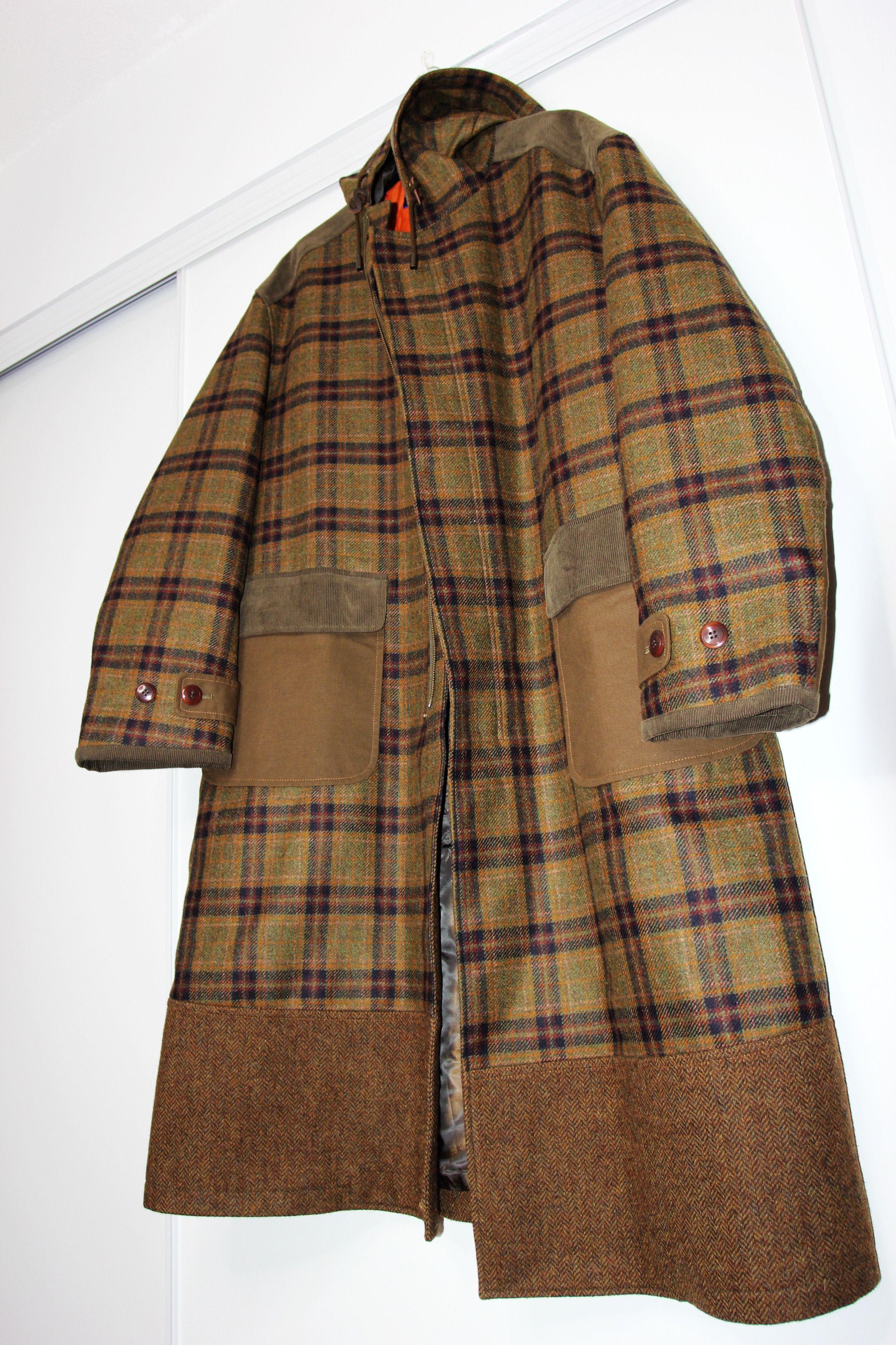 Junya Watanabe BRAND NEW AW19 JUNYA WATANABE BROWN TWEED COAT L Size US L / EU 52-54 / 3 - 5 Thumbnail